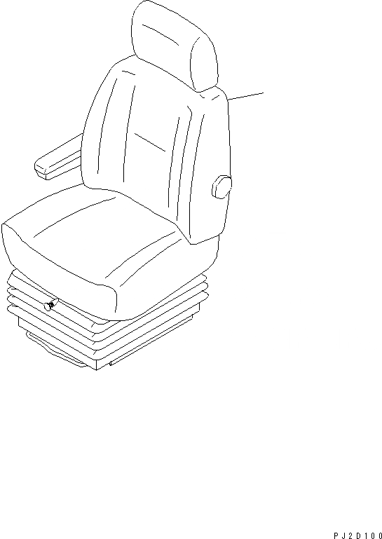 Схема запчастей Komatsu WA700-3 - СИДЕНЬЕ ОПЕРАТОРА (С УПРАВЛЕНИЕМ ДЖОЙСТИКОМ)(№-7) КАБИНА ОПЕРАТОРА И СИСТЕМА УПРАВЛЕНИЯ