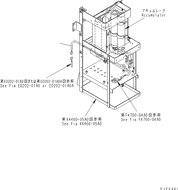 Схема запчастей Komatsu WA700-3 - ЗАДН. Э/ПРОВОДКА (COMPORNENT КОРПУС ЛИНИЯ) ЭЛЕКТРИКА