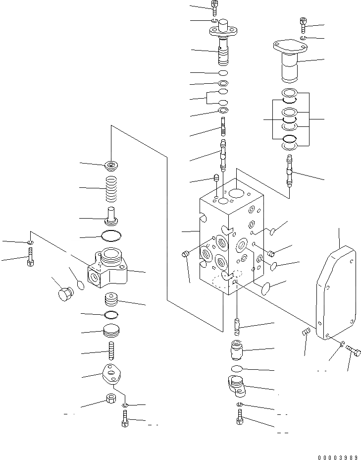 Схема запчастей Komatsu WA700-3 - ПОГРУЗ. НАСОС (9/) (ДЛЯ ACTIVE РАБОЧ.ING)(№-) ОСНОВН. КОМПОНЕНТЫ И РЕМКОМПЛЕКТЫ