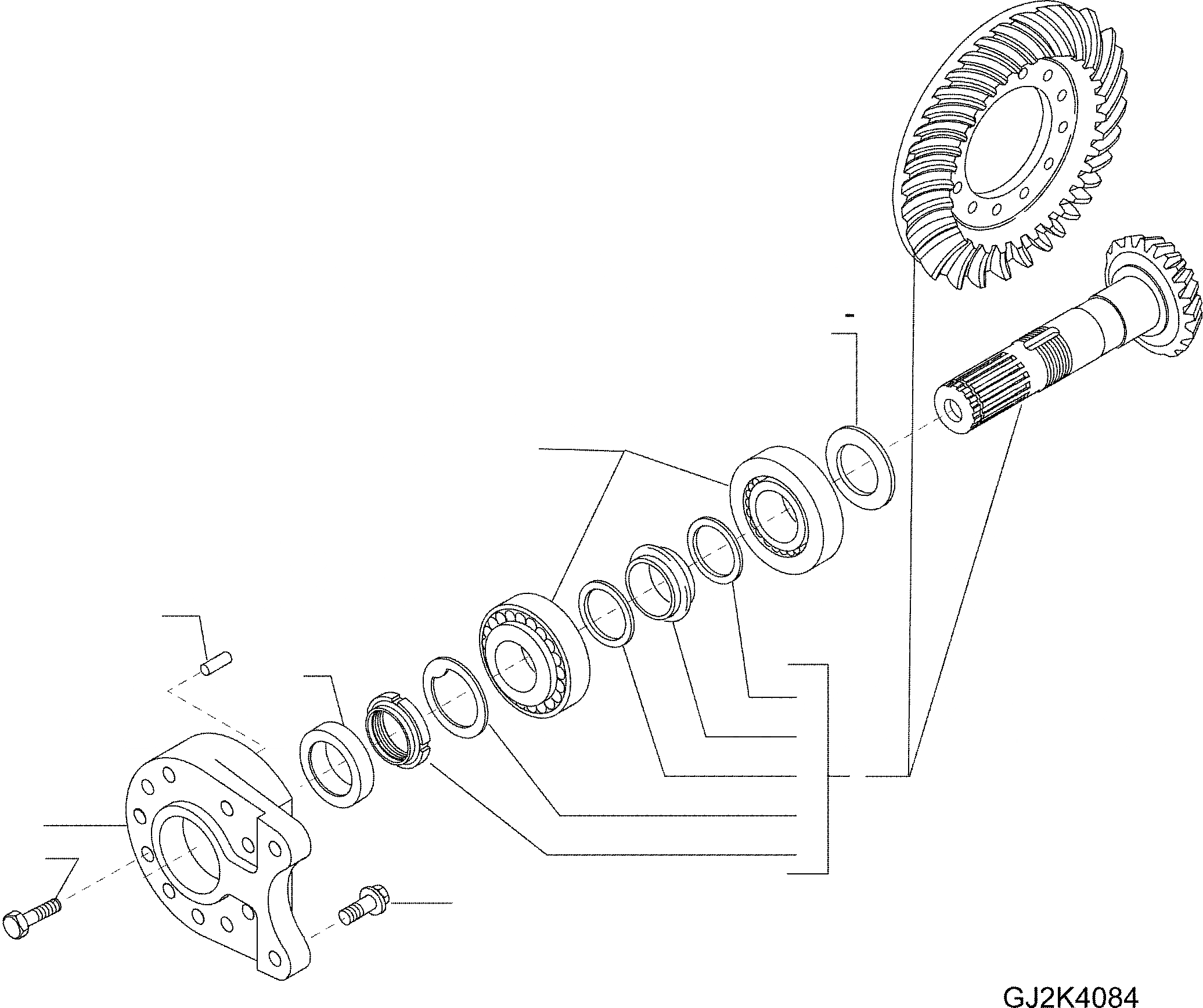 Схема запчастей Komatsu WA70-5 - МОСТ INSERT, ПЕРЕДНИЙ МОСТ, МОСТ С % САМОБЛОКИР. 8 ПЕРЕДНИЙ МОСТ