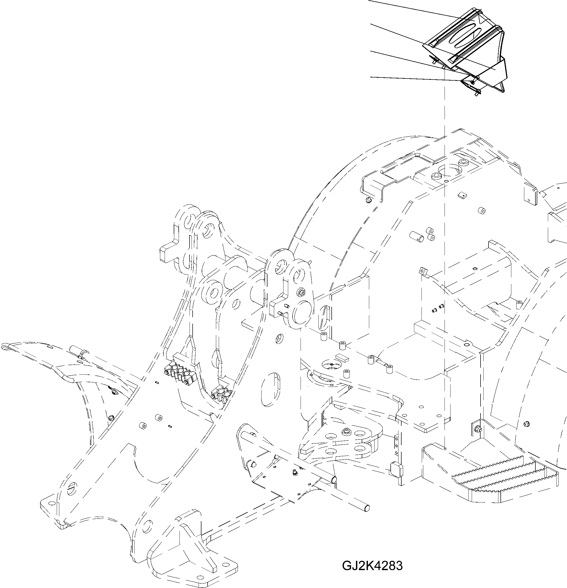 Схема запчастей Komatsu WA70-5 - WКРОМКА И ATTACHEMENT, EXECUTION  ИНСТРУМЕНТ, АКСЕССУАРЫ, БУКВЕНН.