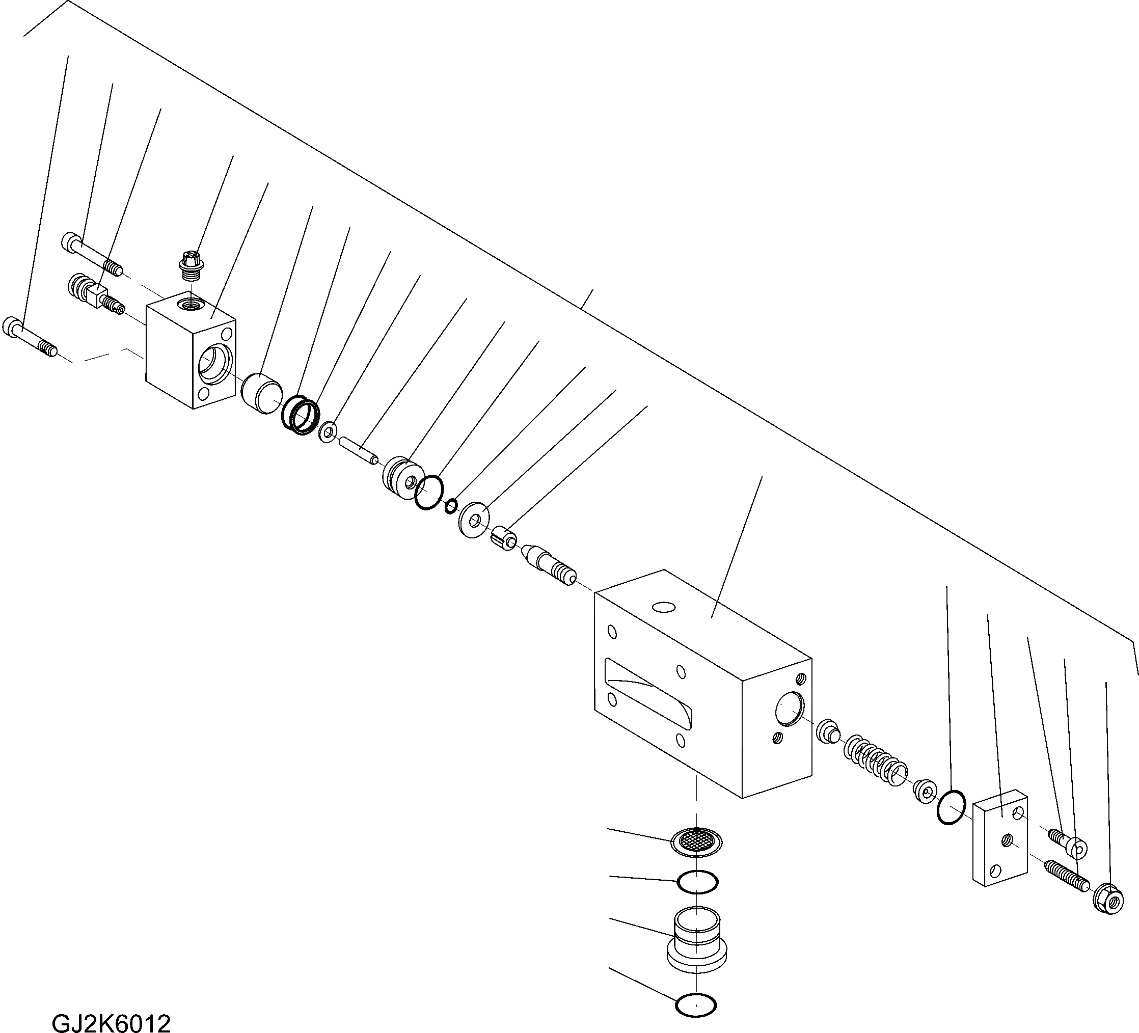 Схема запчастей Komatsu WA70-6 - ГИДР. НАСОС. (С SPEED УПРАВЛ-Е) (ВНУТР. ЧАСТИ) (/) Y ОСНОВН. КОМПОНЕНТЫ И РЕМКОМПЛЕКТЫ