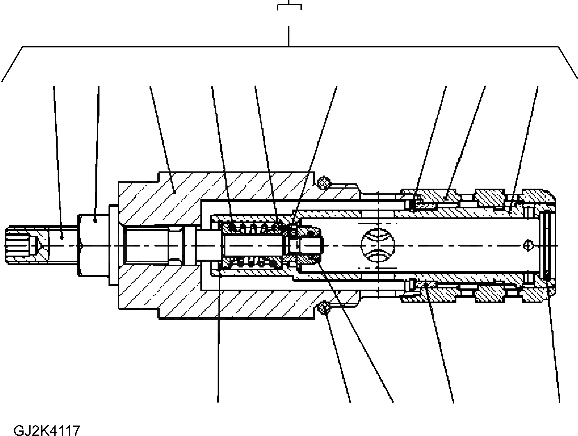 Схема запчастей Komatsu WA70-6 - ГИДР. НАСОС. (ВНУТР. ЧАСТИ) (/ + /) Y ОСНОВН. КОМПОНЕНТЫ И РЕМКОМПЛЕКТЫ