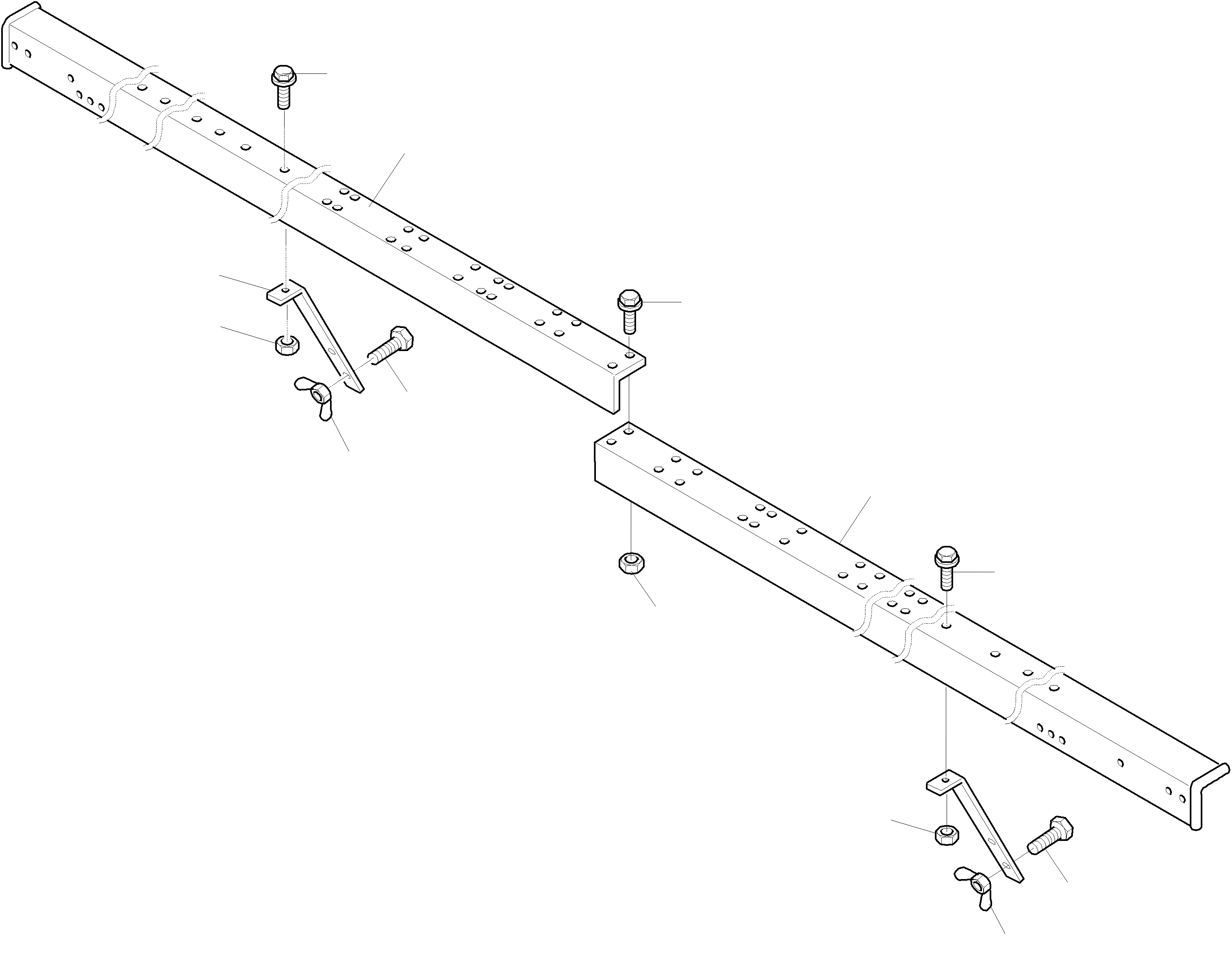 Схема запчастей Komatsu WA75-3 - РЫХЛИТЕЛЬ ЗУБЬЯWEAR ПЛАСТИНА И MARKER LIGHT ОБОРУД-Е