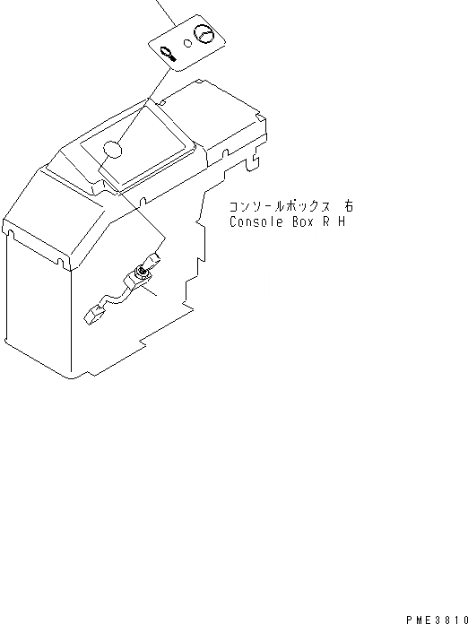 Схема запчастей Komatsu WA800-3 - ПОЛ SUB (СИДЕНЬЕ ОПЕРАТОРА) (ПЕРЕКЛЮЧАТЕЛЬ И ПАНЕЛЬ) (С УПРАВЛЕНИЕМ ДЖОЙСТИКОМ)(№8-) КАБИНА ОПЕРАТОРА И СИСТЕМА УПРАВЛЕНИЯ