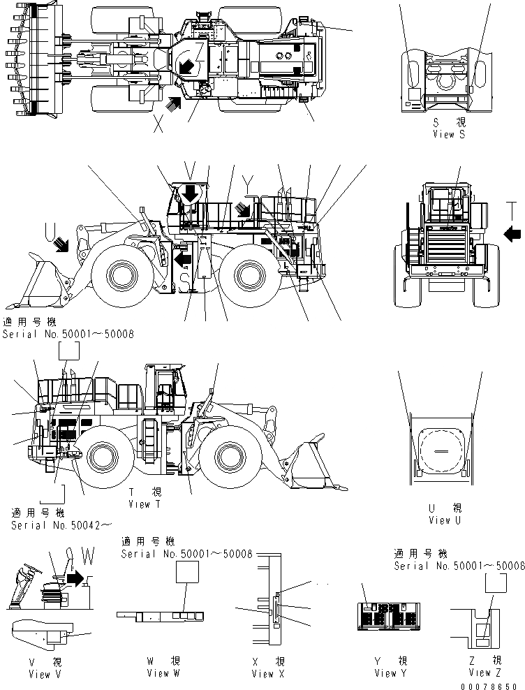 Схема запчастей Komatsu WA800-3 - МАРКИРОВКА (ПОРТУГАЛ.) (ЭЛЕКТР. GOVENOR СПЕЦ-Я.) МАРКИРОВКА