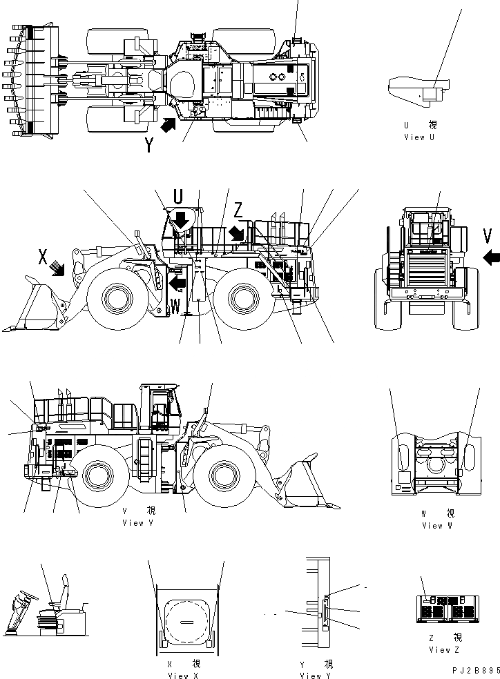 Схема запчастей Komatsu WA800-3 - МАРКИРОВКА (ФРАНЦИЯ) (ЭЛЕКТР. GOVENOR СПЕЦ-Я.)(№-) МАРКИРОВКА