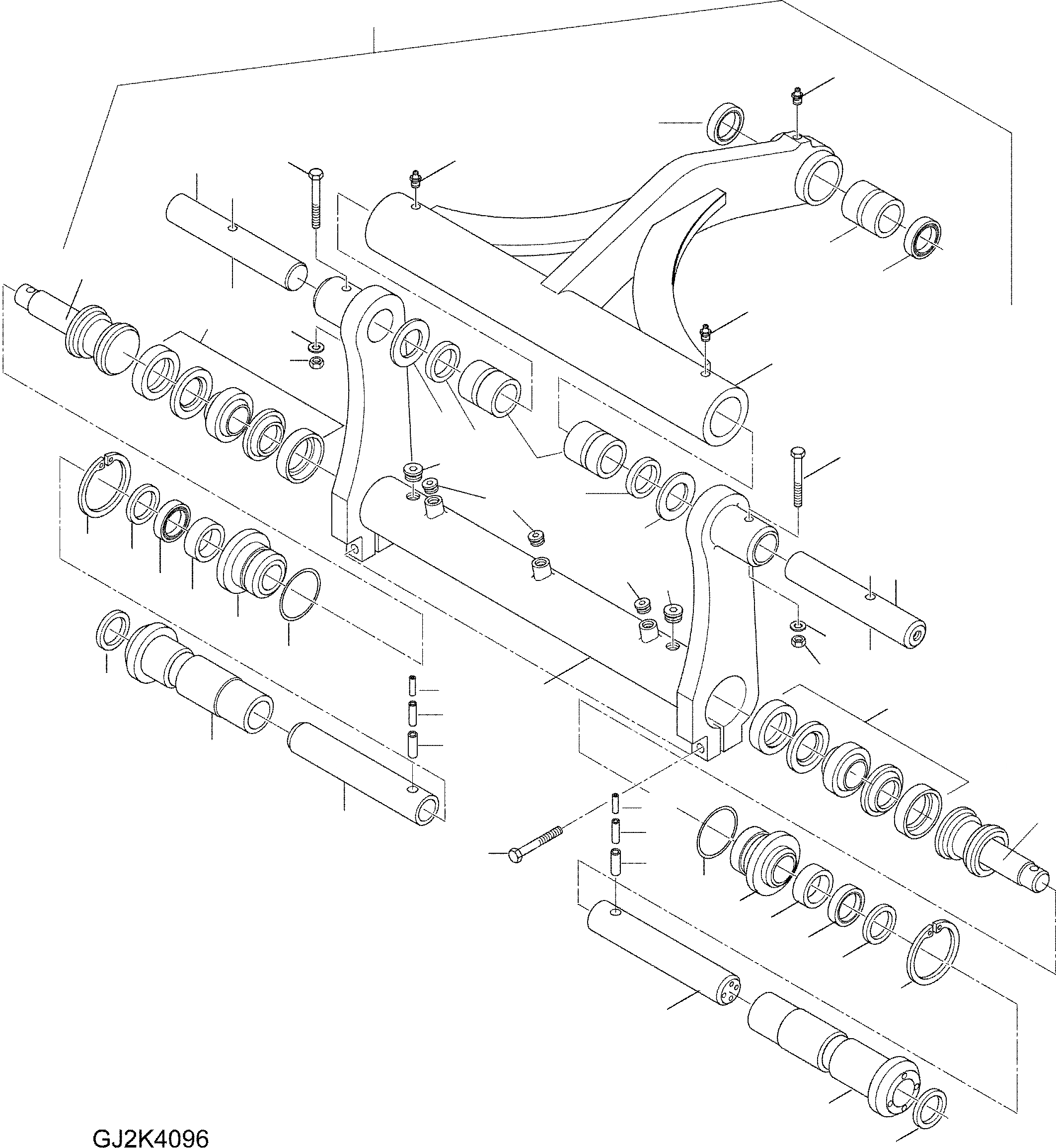 Схема запчастей Komatsu WA80-5 20 km - QUICK CHANGE DEVICE ОБОРУД-Е