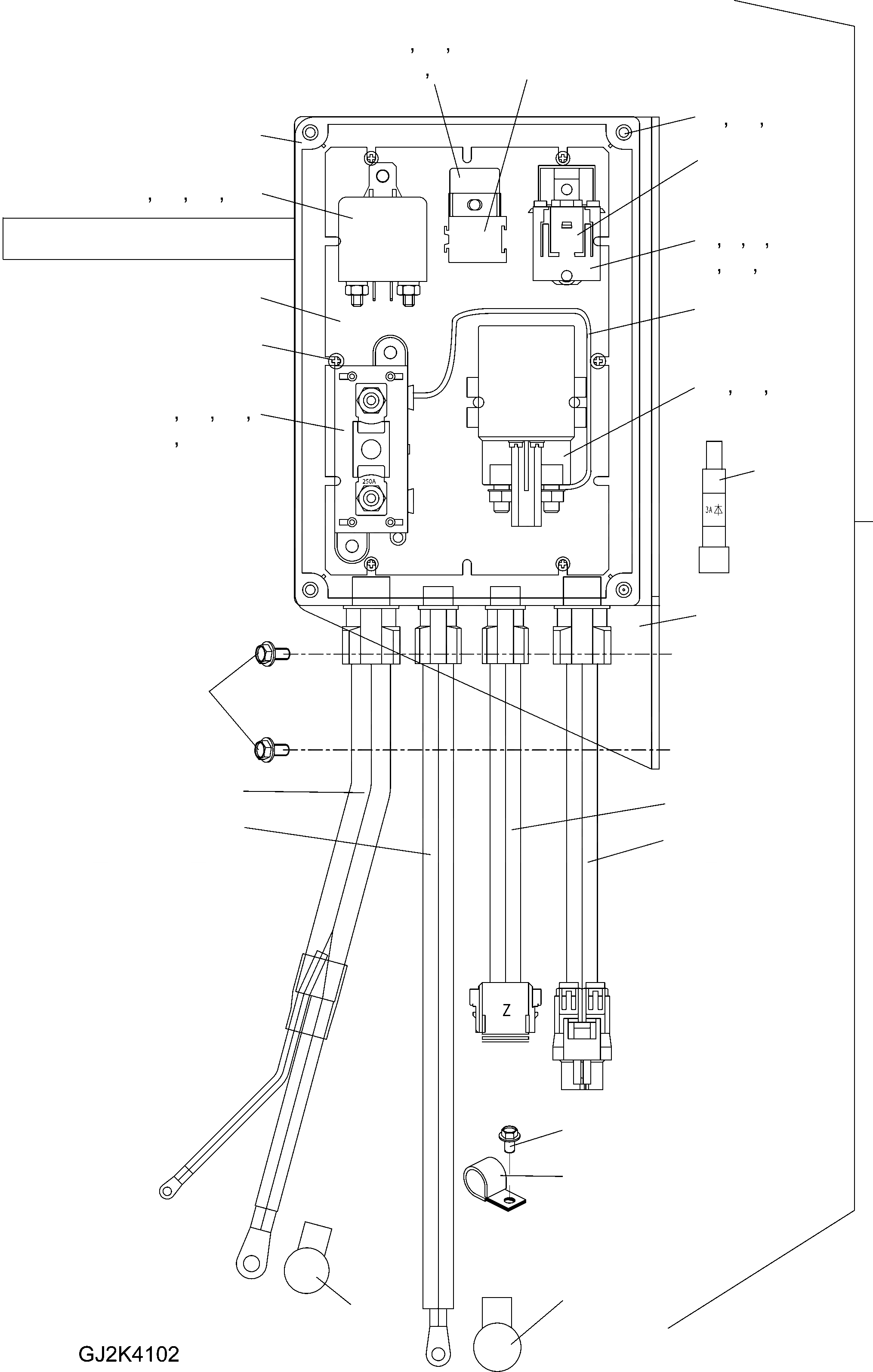 Схема запчастей Komatsu WA80-5 20 km - ЭЛЕКТРИЧ. СИСТЕМА, РЕЛЕ ЭЛЕКТРИЧ. СИСТЕМА
