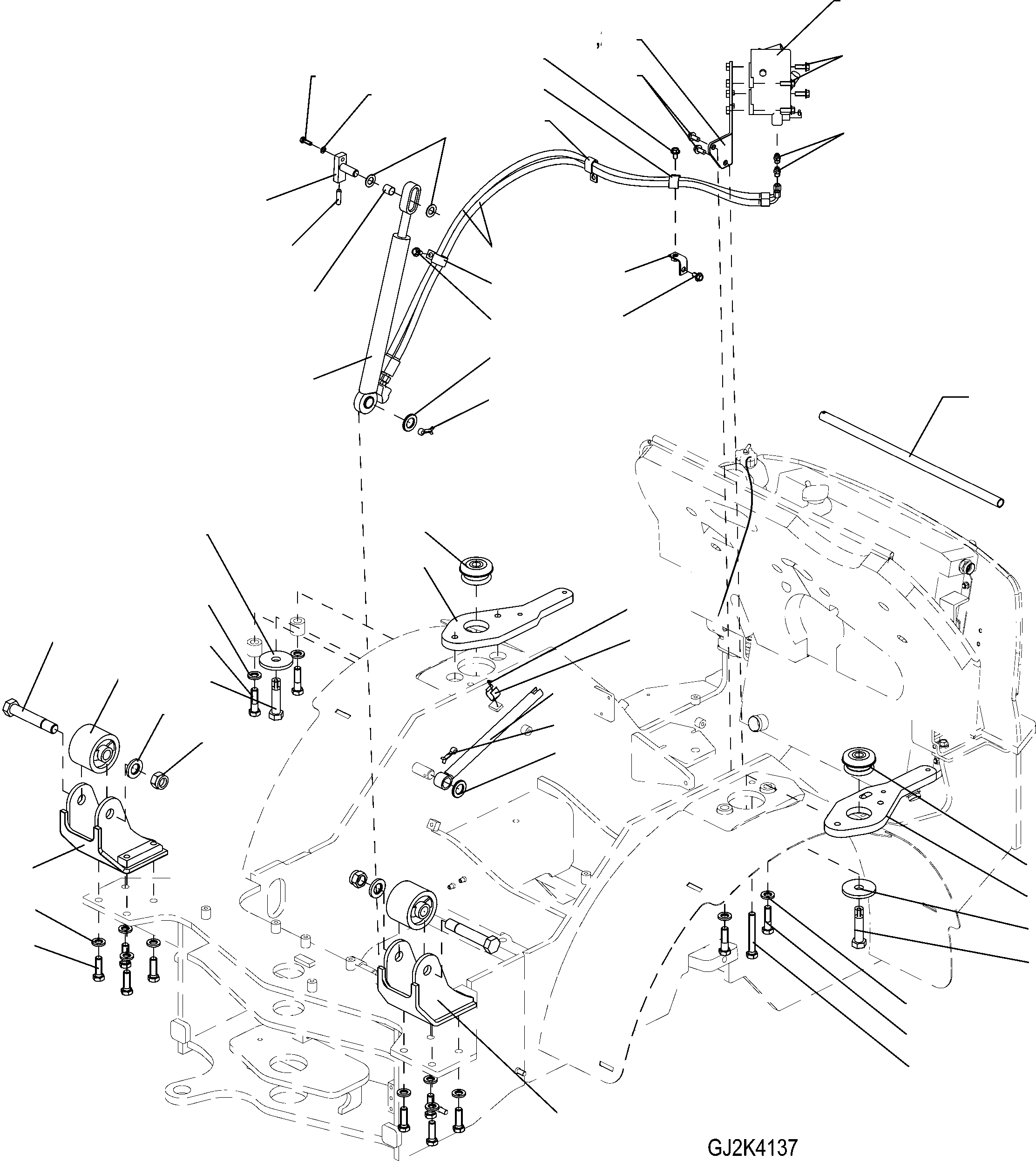 Схема запчастей Komatsu WA80-5 20 km - БЕЗОПАСН. КАБИНА ПРИВОДRS КАБИНА