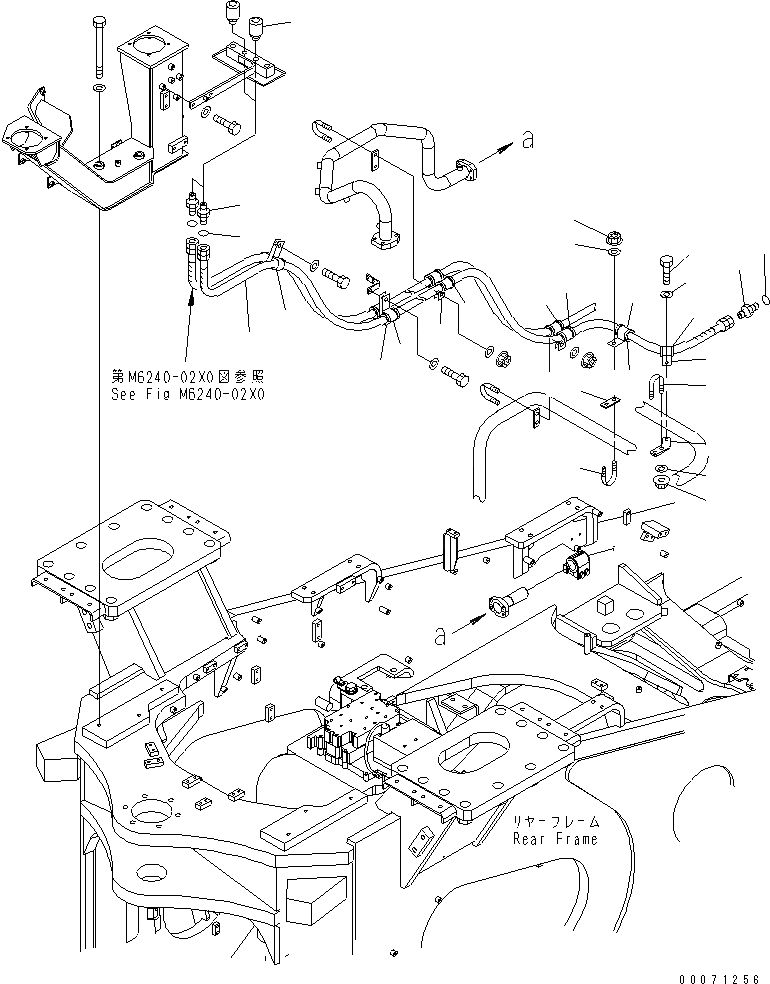 Схема запчастей Komatsu WA900-3E0 - CENTRALIZED САПУН (ДЕМПФЕР ЛИНИЯ) (RIO TINTO СПЕЦ-Я.)(№-) ЧАСТИ КОРПУСА