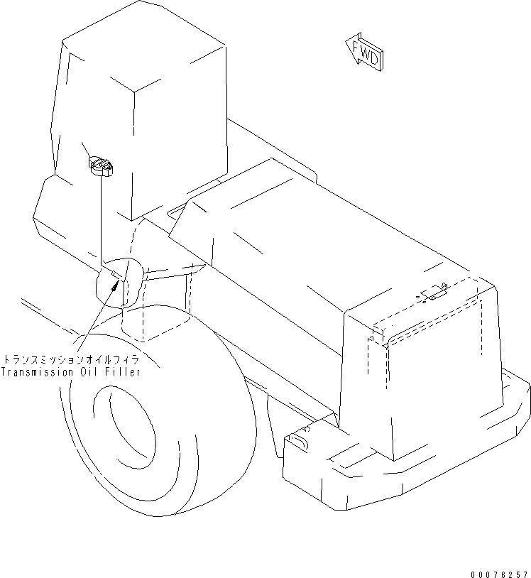 Схема запчастей Komatsu WA900-3 - ТРАНСМИССИЯ (КРЫШКА АНТИВАНДАЛЬН.)(№9-) ГИДРОТРАНСФОРМАТОР И ТРАНСМИССИЯ