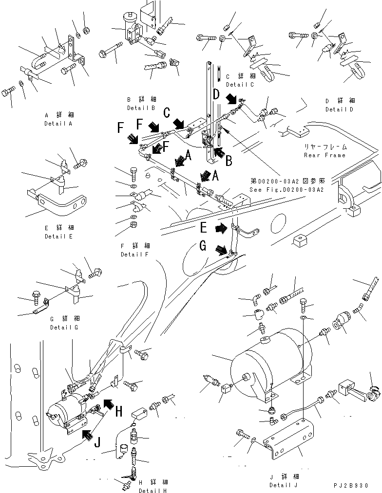 Схема запчастей Komatsu WA900-3 - НАКАЧИВАНИЕ ШИН ШИНЫ INFRATION