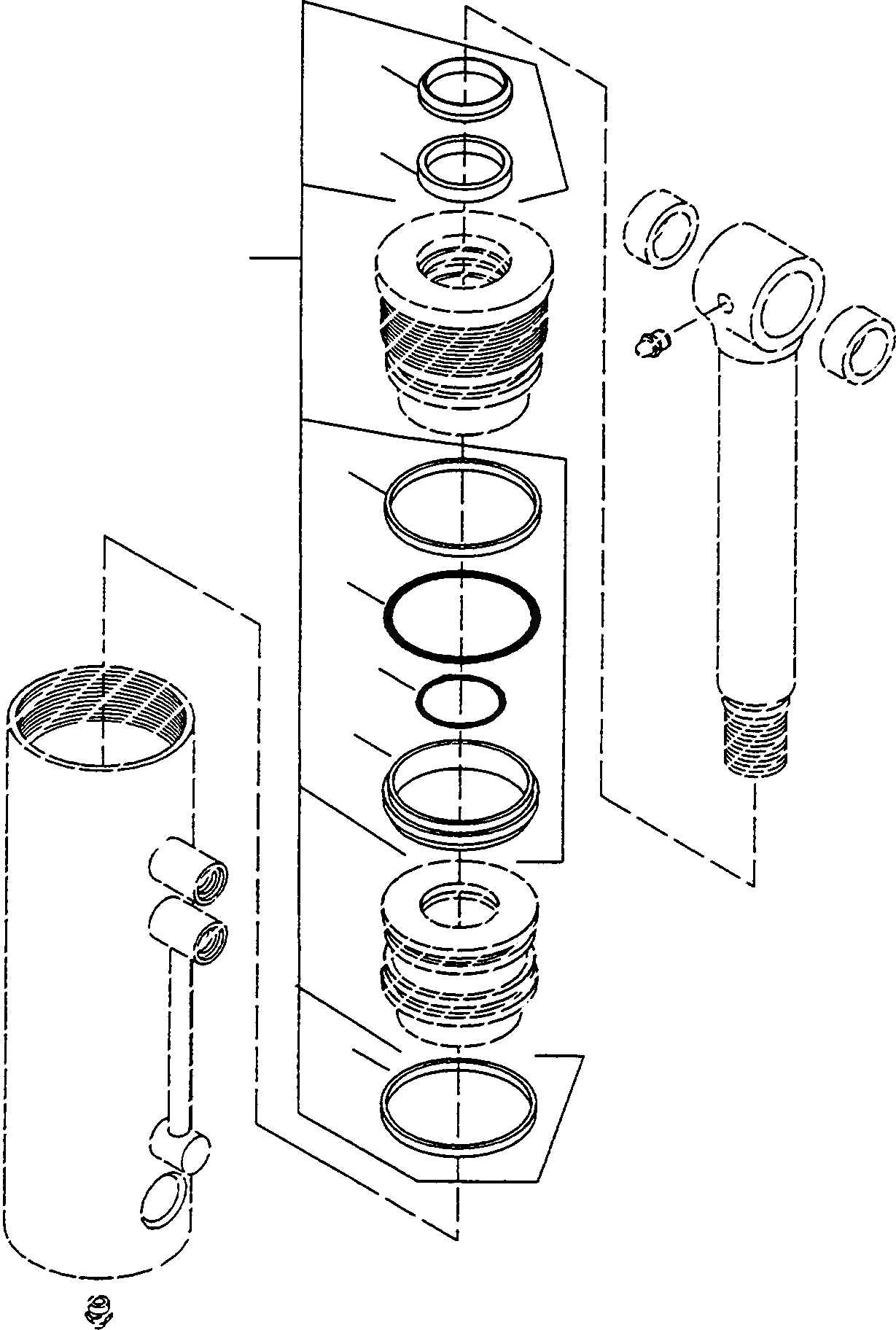 Схема запчастей Komatsu WA90-1 - GRAB КОВШ, LITERS 9 GRAB КОВШ, LITERS 9