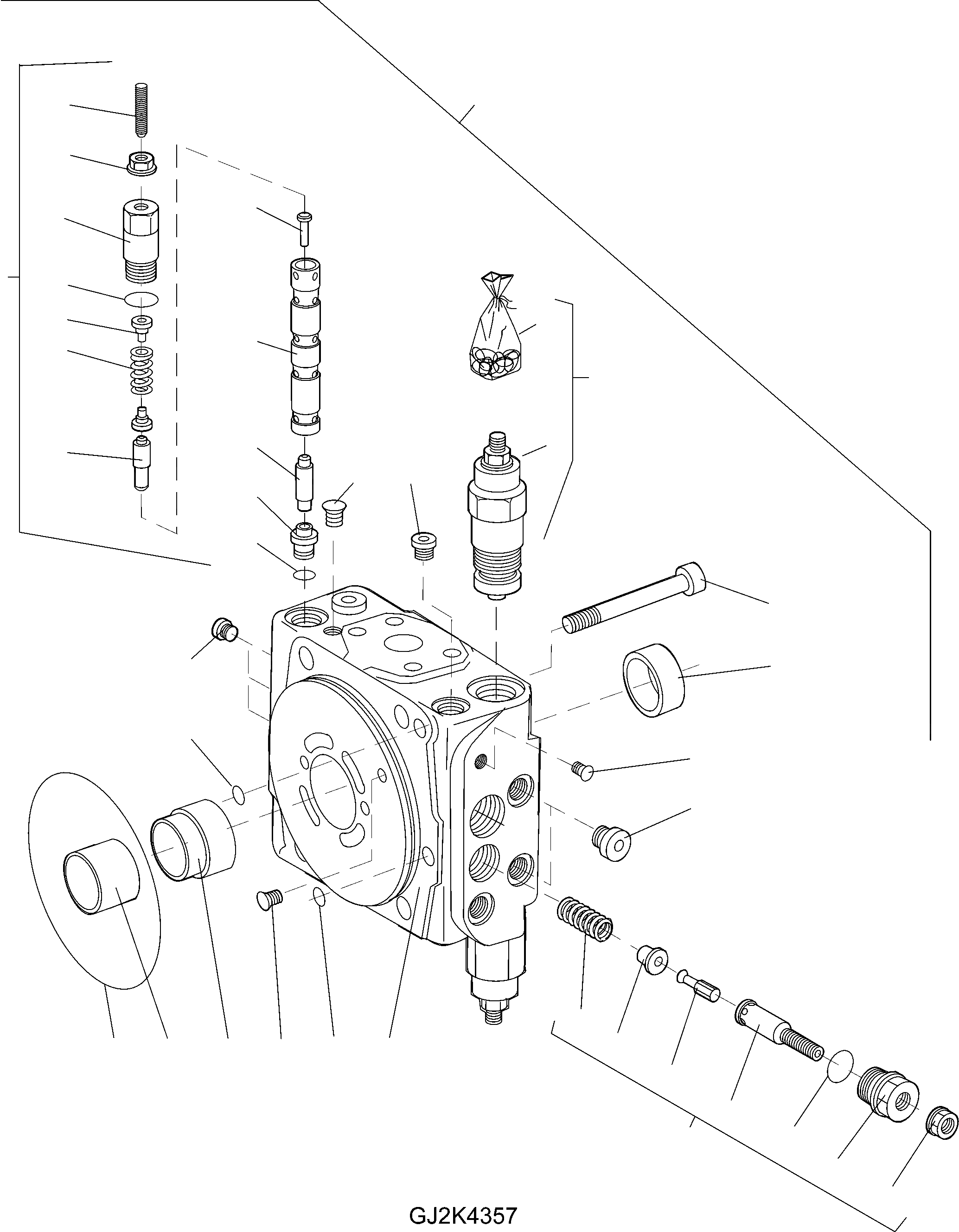 Схема запчастей Komatsu WA90-5 30 km - AXIAL ПОРШЕНЬ НАСОС AXIAL ПОРШЕНЬ НАСОС