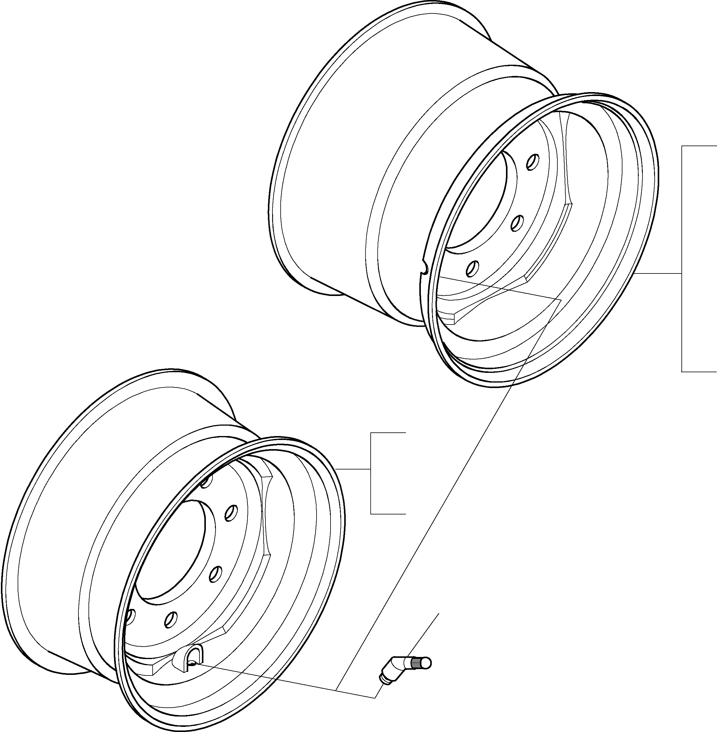 Схема запчастей Komatsu WA90-3 - DISC КОЛЕСА DISC КОЛЕСА, ЦЕПЬ