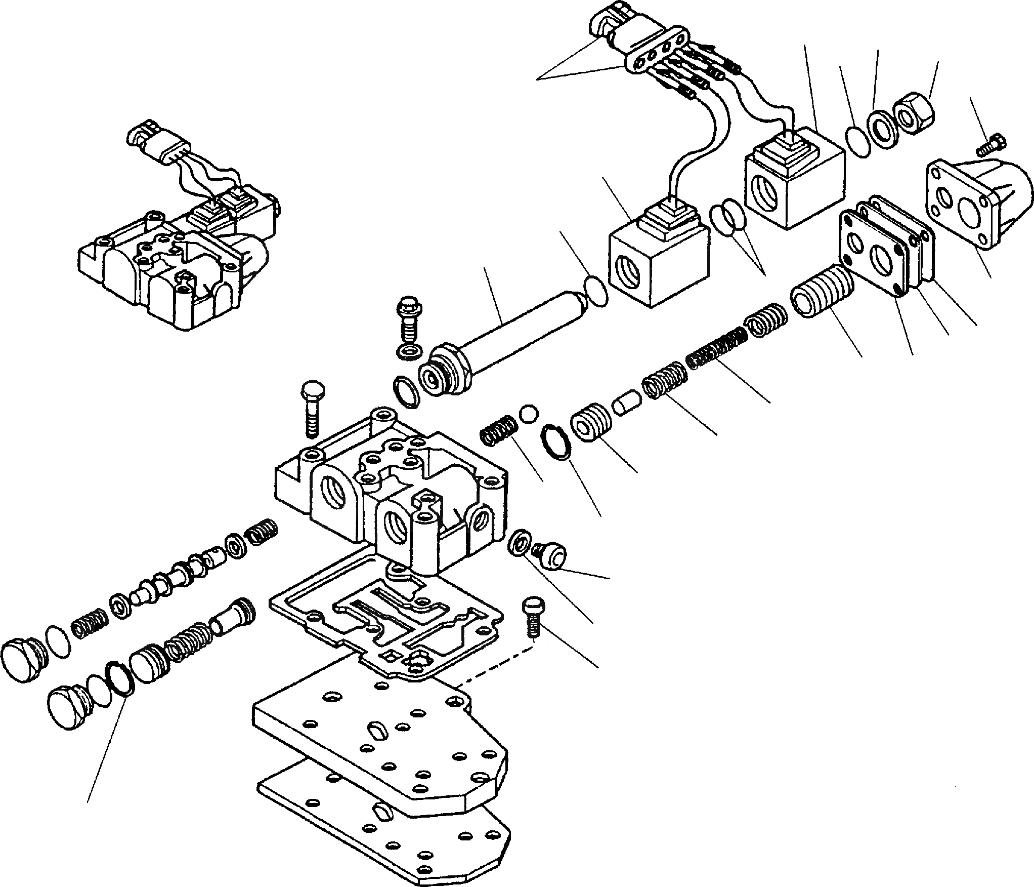 Схема запчастей Komatsu WB140-2 - ТРАНСМИССИЯ (WD) (/) РАМА