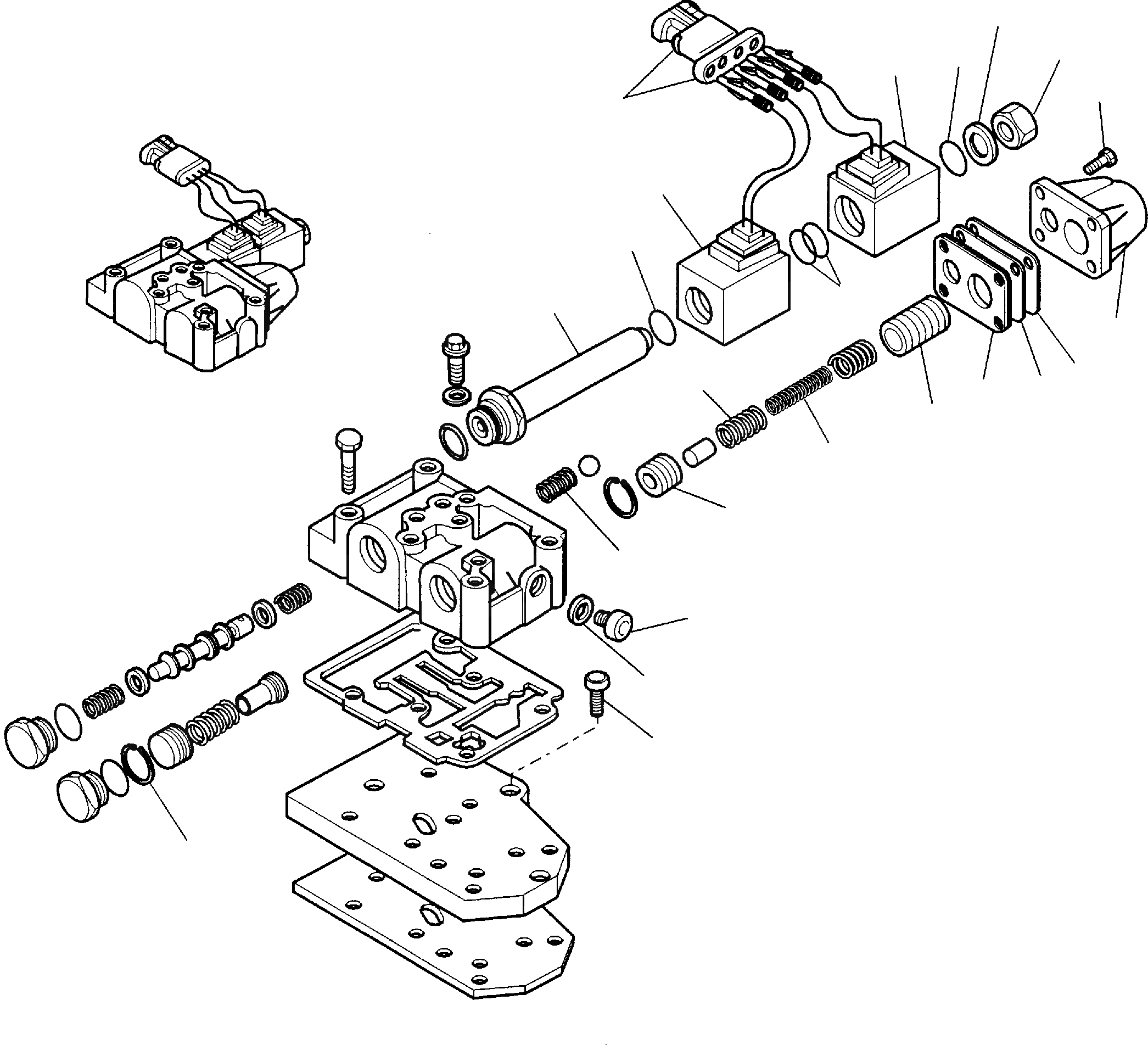 Схема запчастей Komatsu WB140-2 - ТРАНСМИССИЯ (WD) (/) РАМА