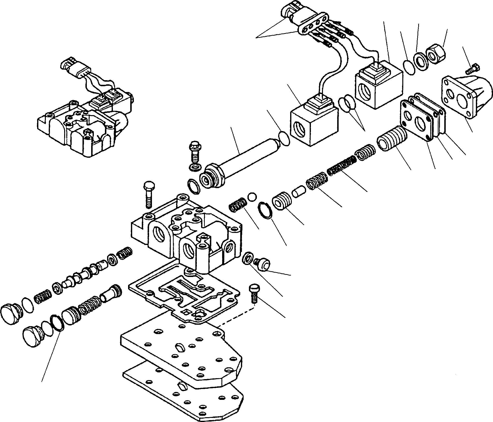 Схема запчастей Komatsu WB150-2 - ТРАНСМИССИЯ (WD) (/) РАМА