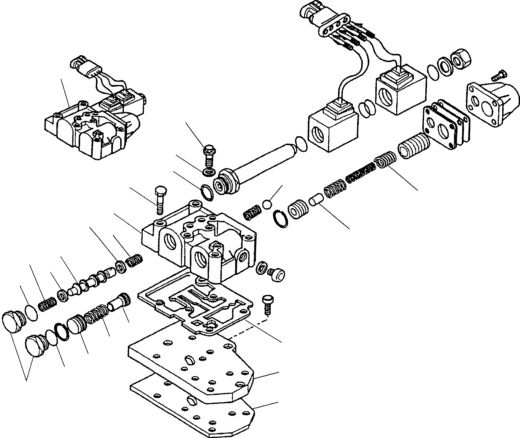 Схема запчастей Komatsu WB150-2 - ТРАНСМИССИЯ (WD) (/) РАМА