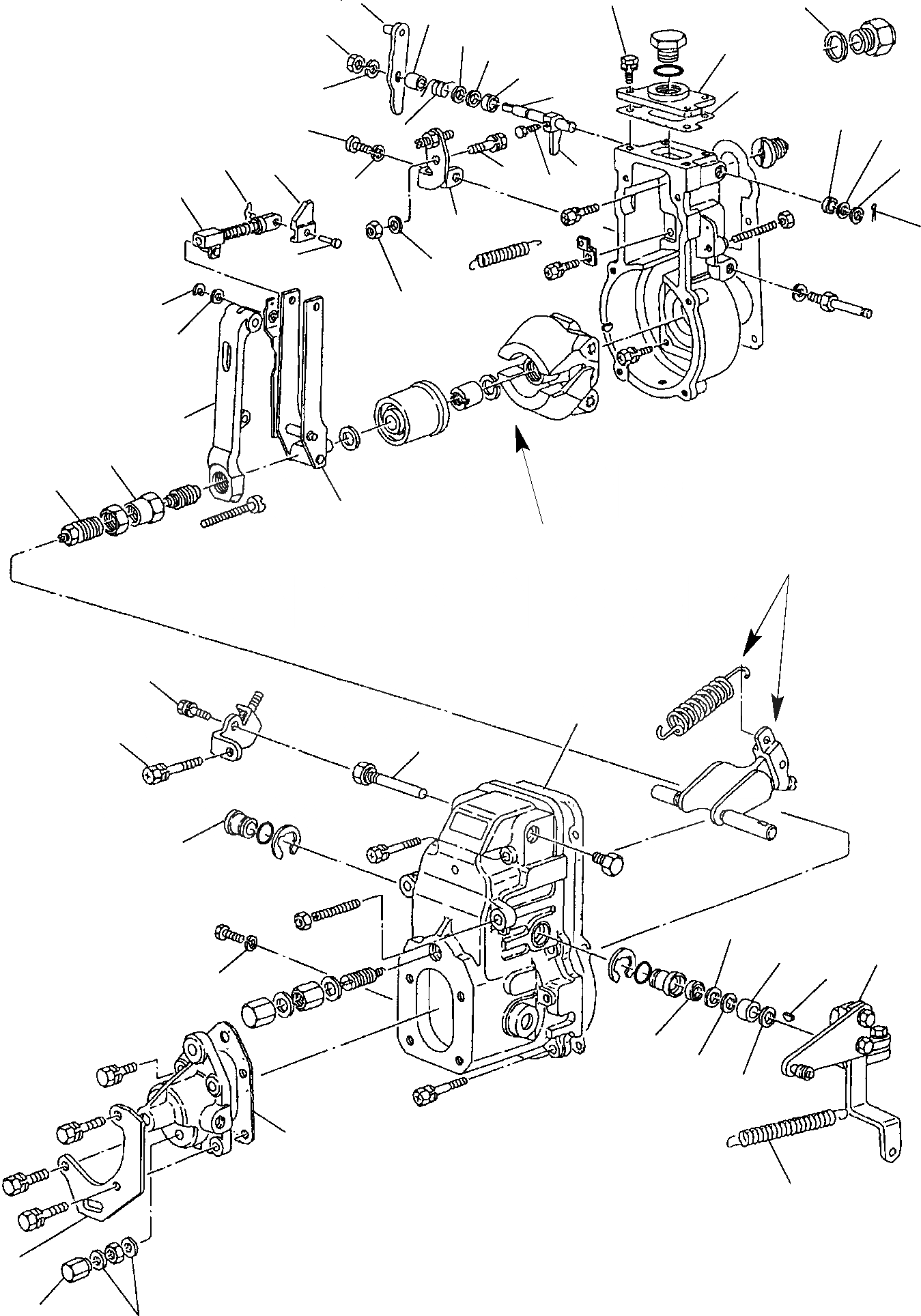 Схема запчастей Komatsu WB150AWS-2 - РЕГУЛЯТОР (/) ДВИГАТЕЛЬ