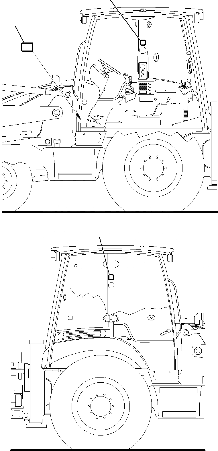 Схема запчастей Komatsu WB91R-5 - МАРКИРОВКА (ГЕРМАН. ВЕРСИЯ) МАРКИРОВКА