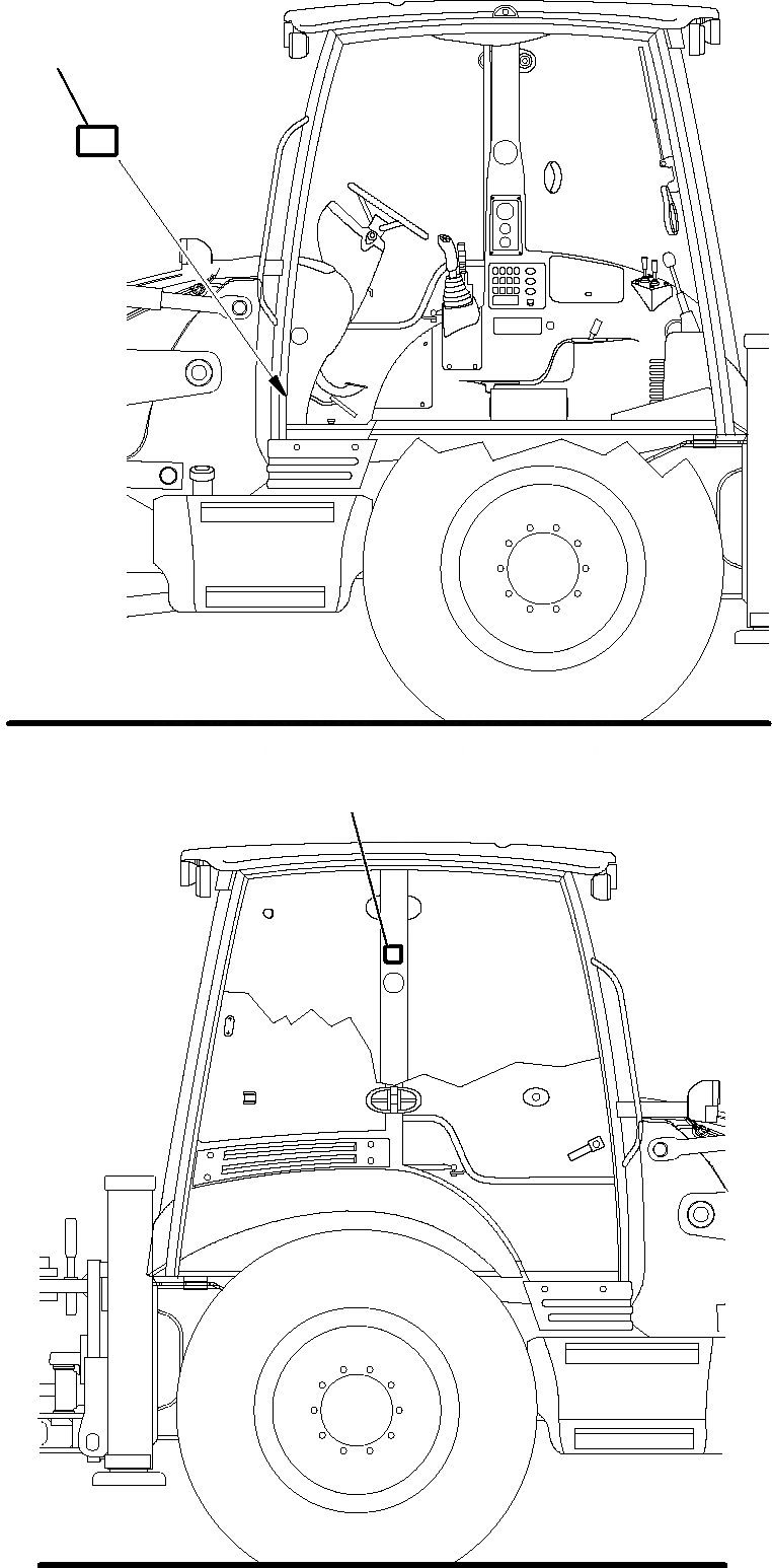 Схема запчастей Komatsu WB91R-5 - МАРКИРОВКА (ИСПАНИЯ ВЕРСИЯ) МАРКИРОВКА