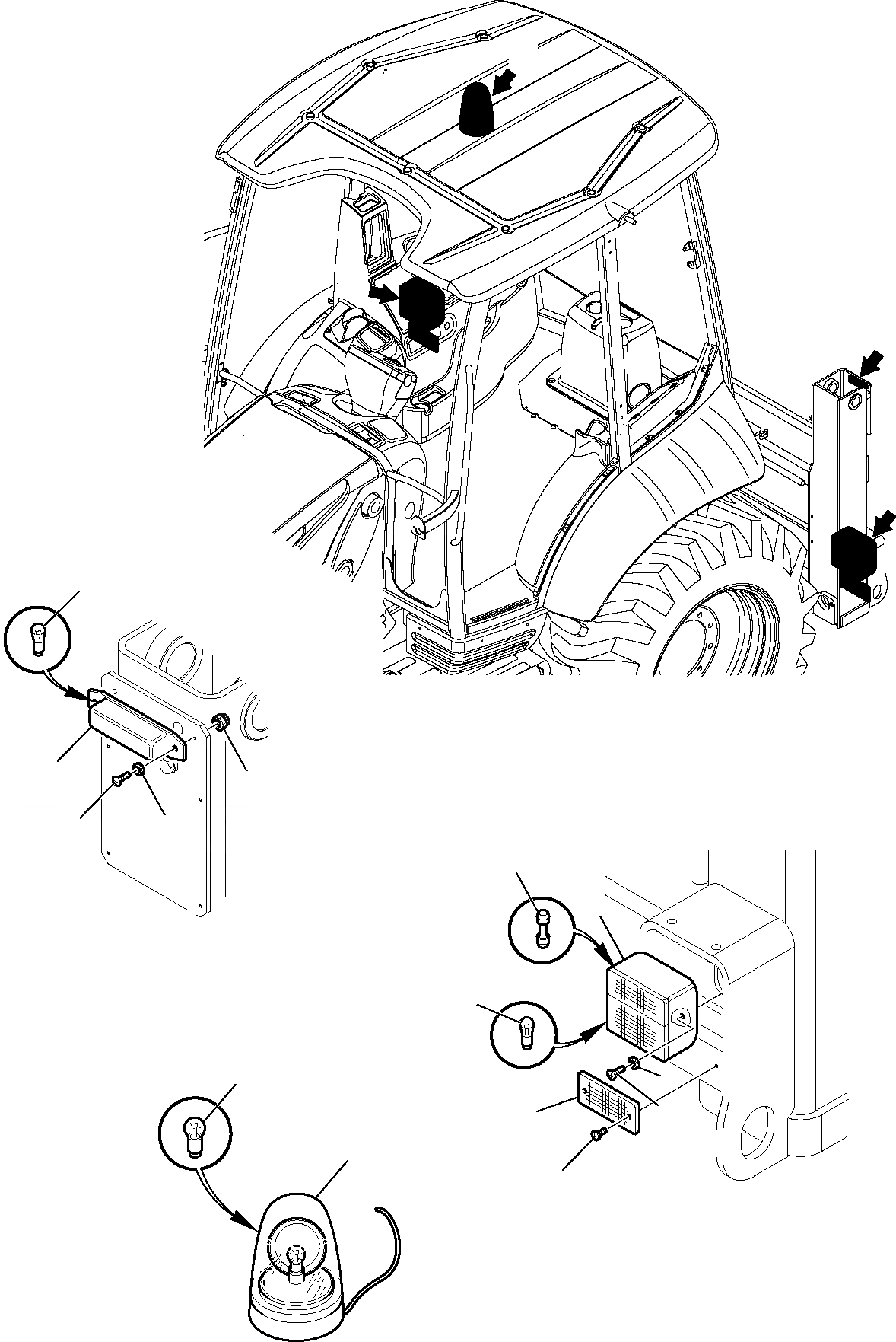 Схема запчастей Komatsu WB91R-5E0 - ЭЛЕКТРИКА (РАМА ЛИНИЯ) (/) КОМПОНЕНТЫ ДВИГАТЕЛЯ И ЭЛЕКТРИКА