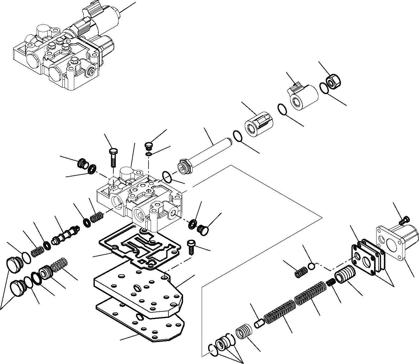 Схема запчастей Komatsu WB91R-5E0 - ТРАНСМИССИЯ (WD) (9/) РАМА