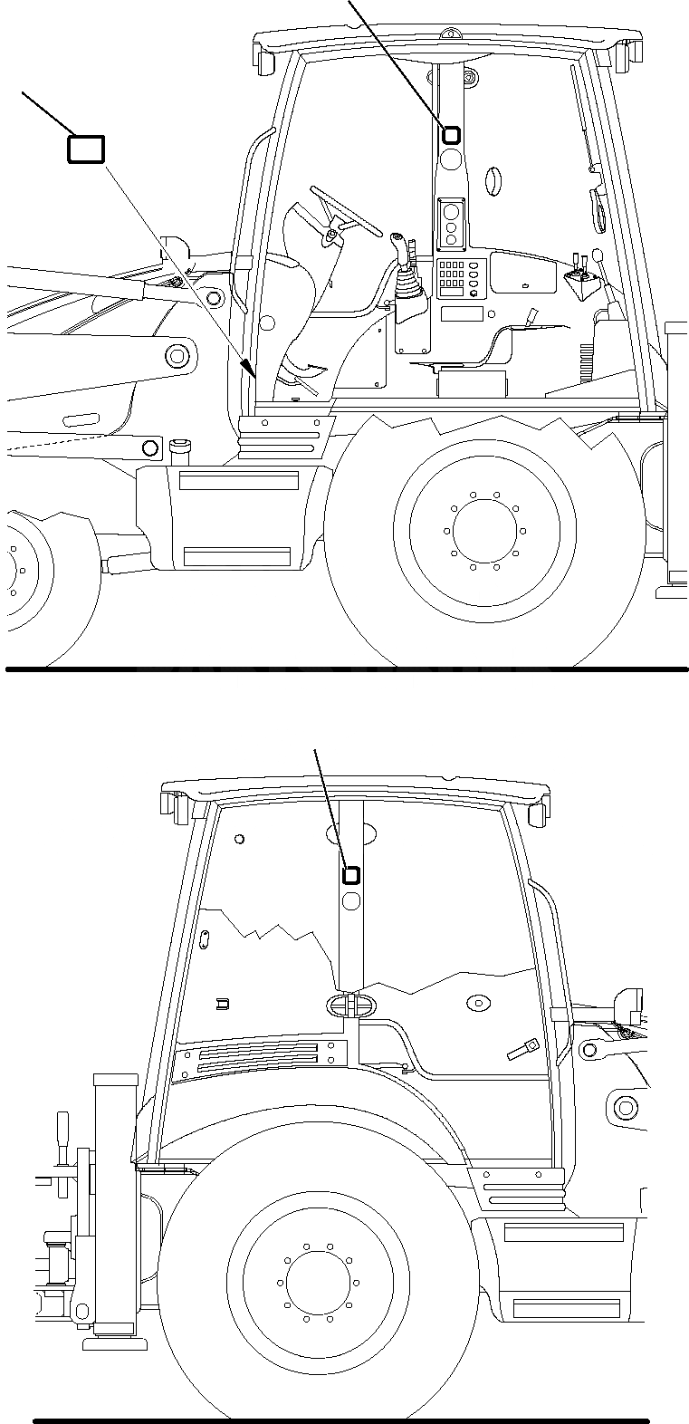 Схема запчастей Komatsu WB91R-5E0 - МАРКИРОВКА (ГЕРМАН. ВЕРСИЯ) МАРКИРОВКА