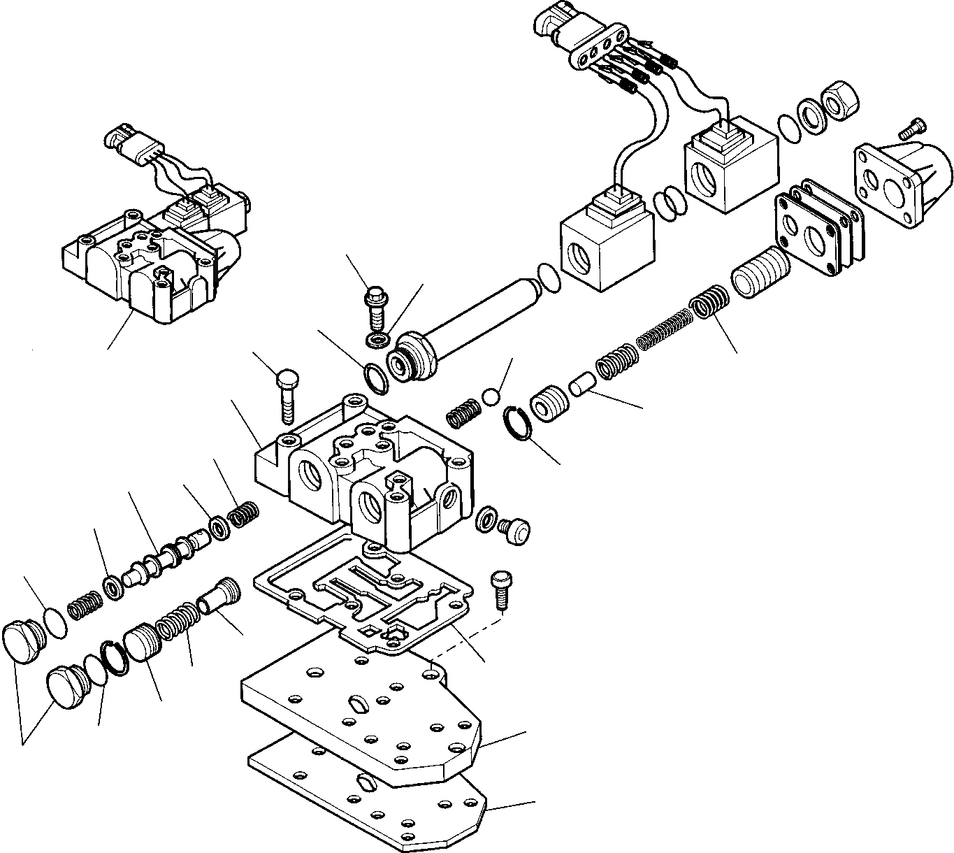 Схема запчастей Komatsu WB91R-2 - ТРАНСМИССИЯ (WD) (9/) РАМА