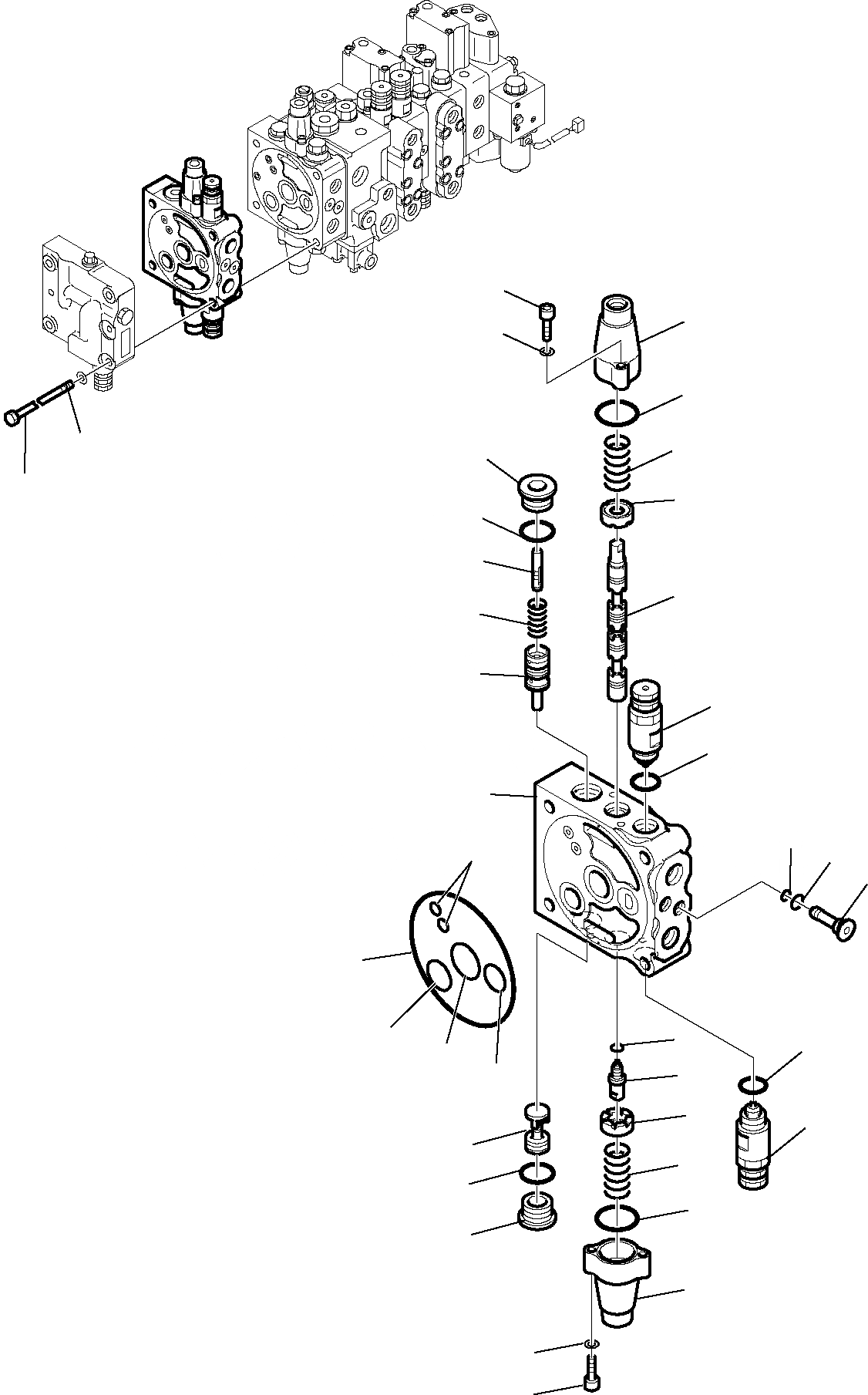 Схема запчастей Komatsu WB93R-5 - МОЛОТ И РЕЖУЩ. И ВРАЩАЮЩ. КОВШ ЭЛЕМЕНТ (С ЭКСКАВАТ. PPC) ГИДРАВЛИКА РАБОЧЕЕ ОБОРУДОВАНИЕ