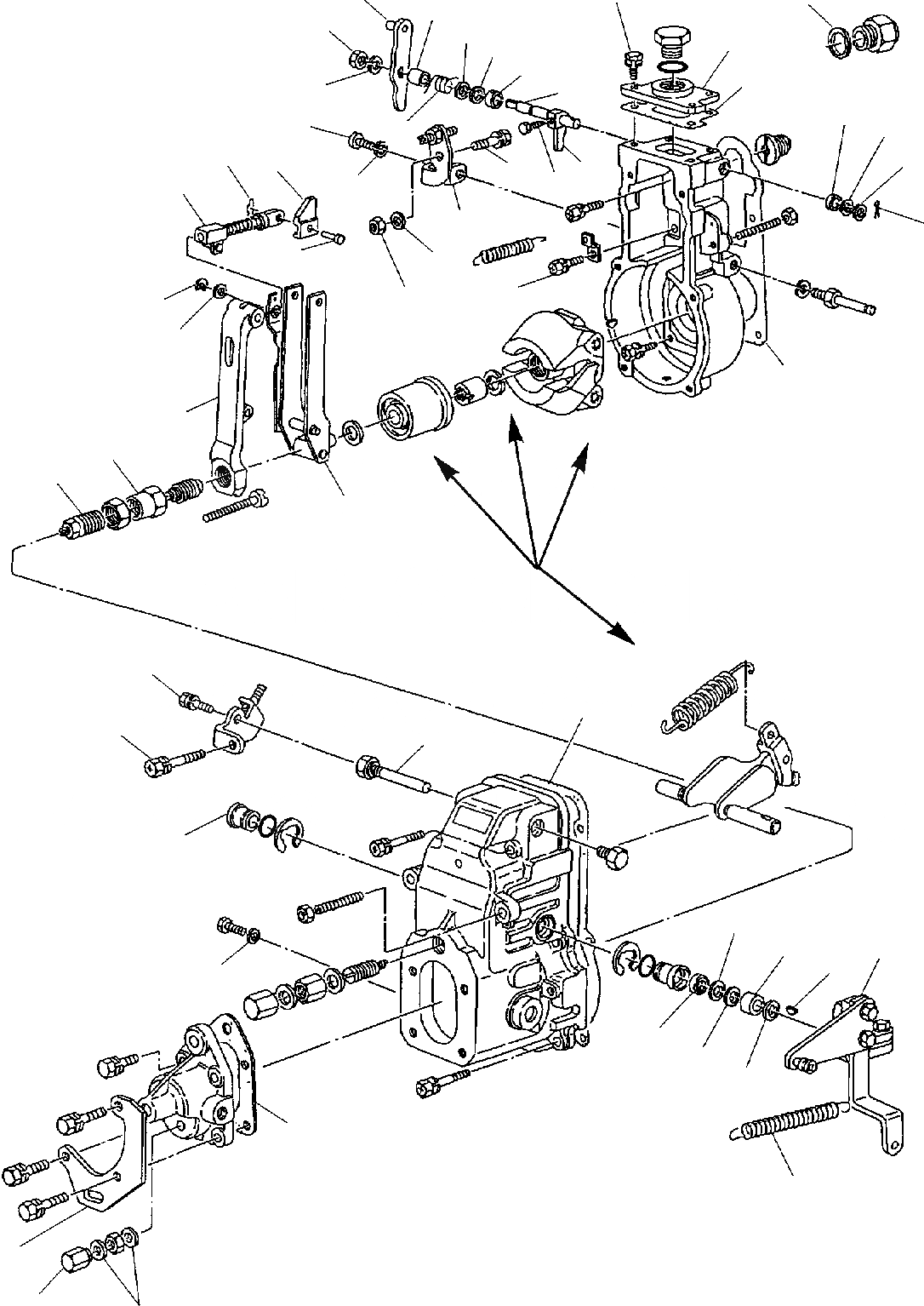 Схема запчастей Komatsu WB93R-2 - РЕГУЛЯТОР (/) ДВИГАТЕЛЬ