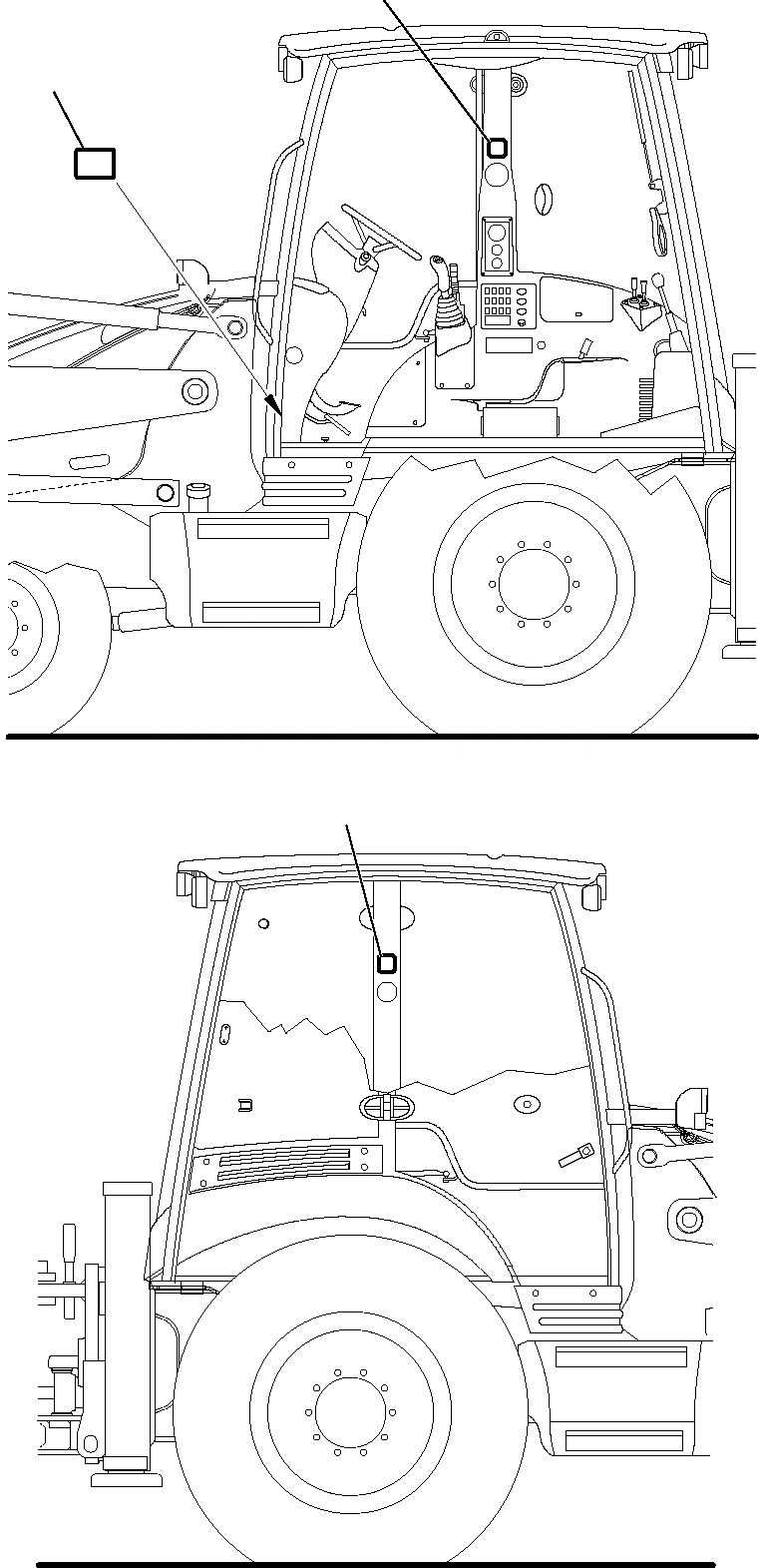 Схема запчастей Komatsu WB97R-5 - МАРКИРОВКА (ГЕРМАН. ВЕРСИЯ) МАРКИРОВКА