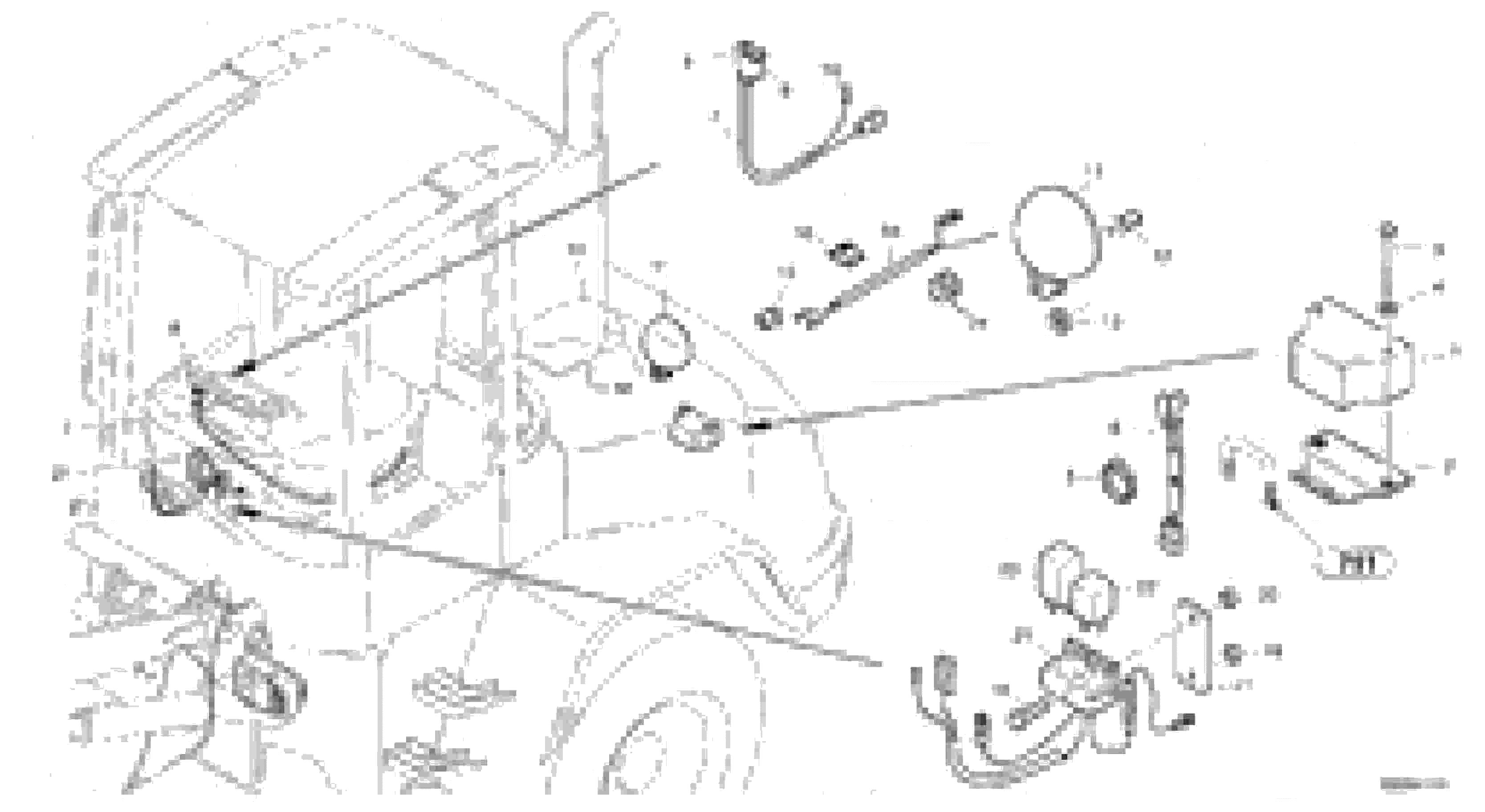 Схема запчастей Volvo L32 TYPE 184 SER NO - 2200 - 1324 Back-up warning 