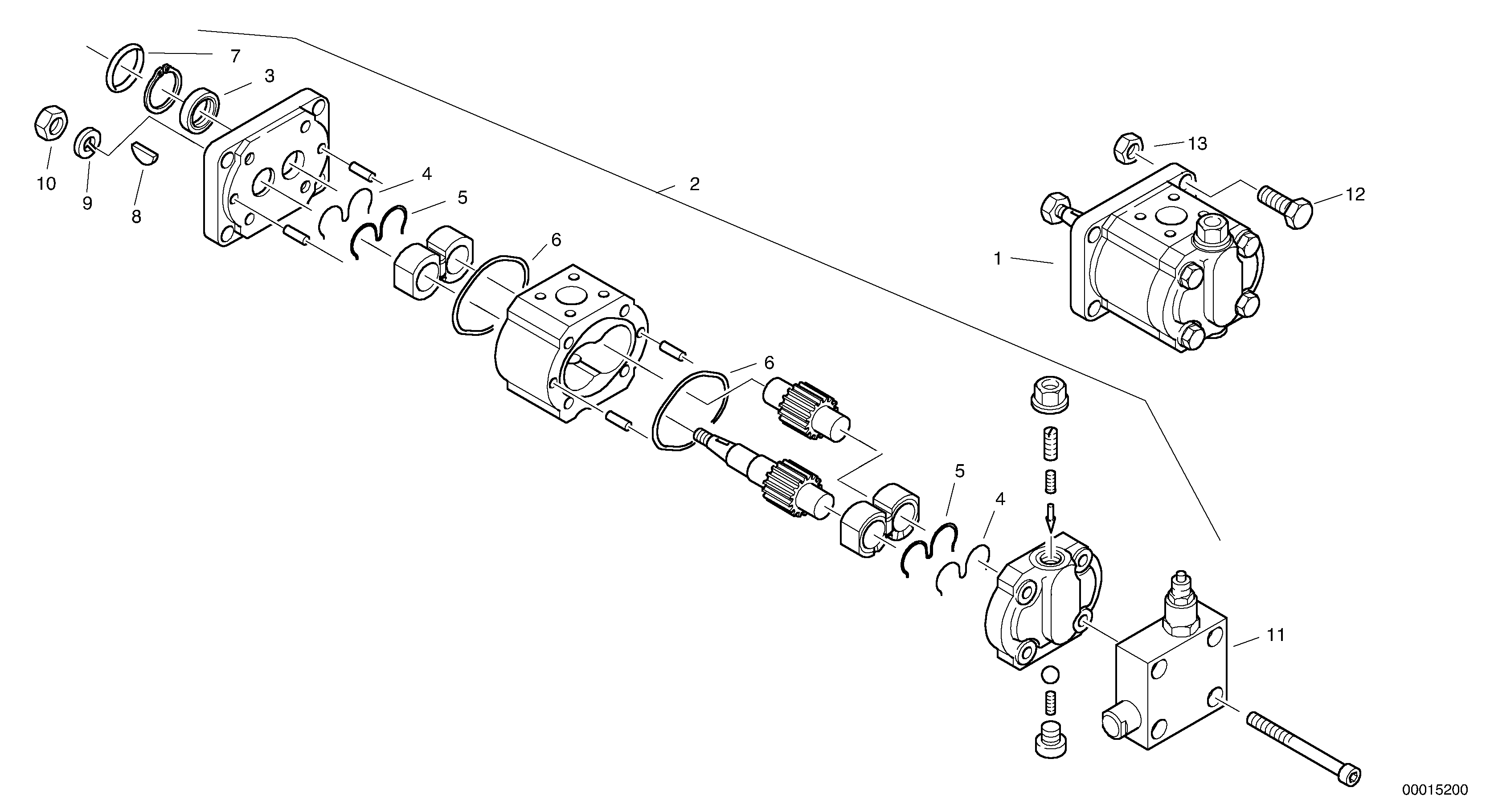 Схема запчастей Volvo L35 TYPE 186, 188, 189 SER NO - 2200 - 11206 Blower motor 