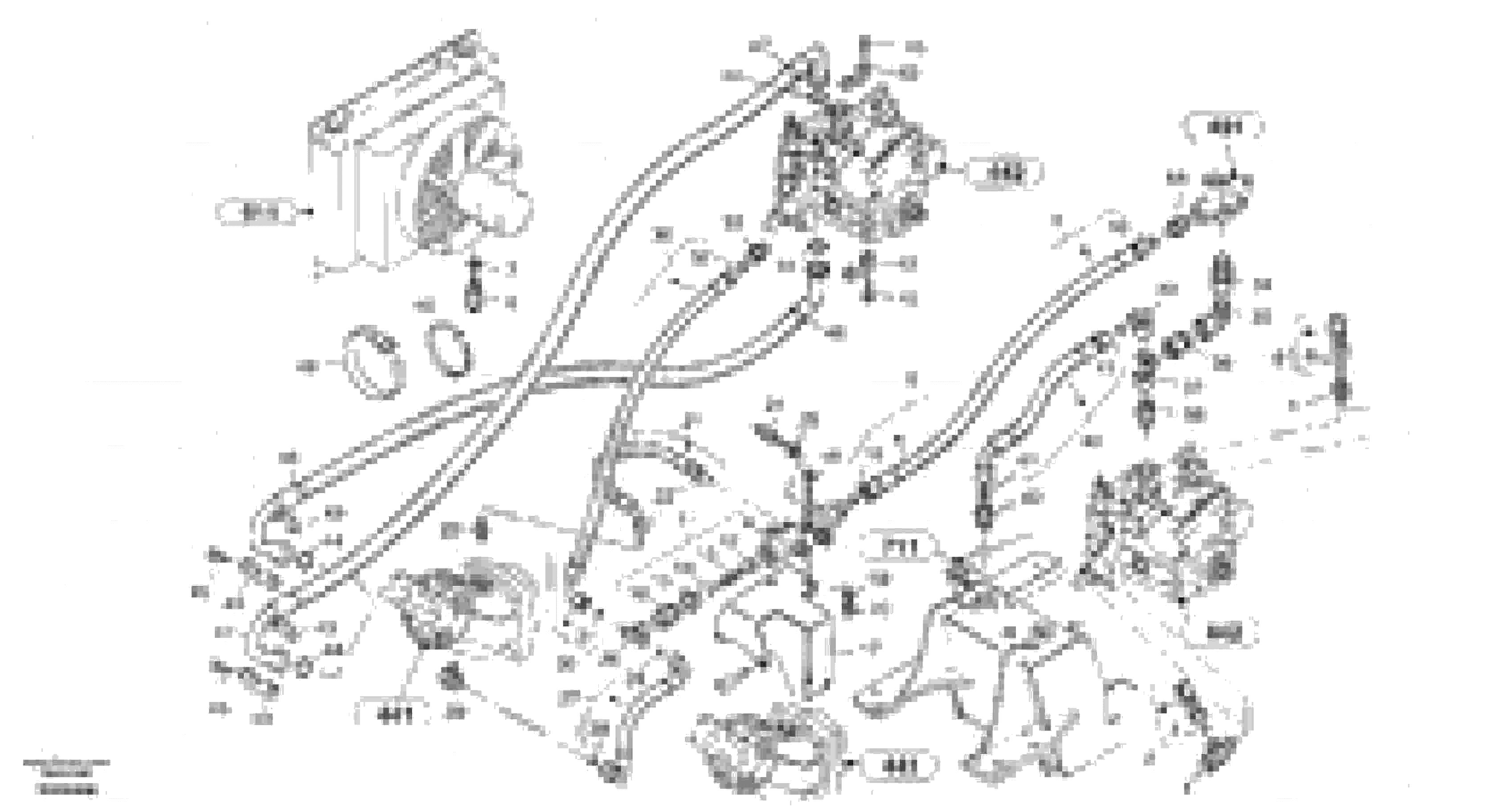 Схема запчастей Volvo ZL302C SER NO 2404001 - - 49847 Lines - hydrostatic drive 