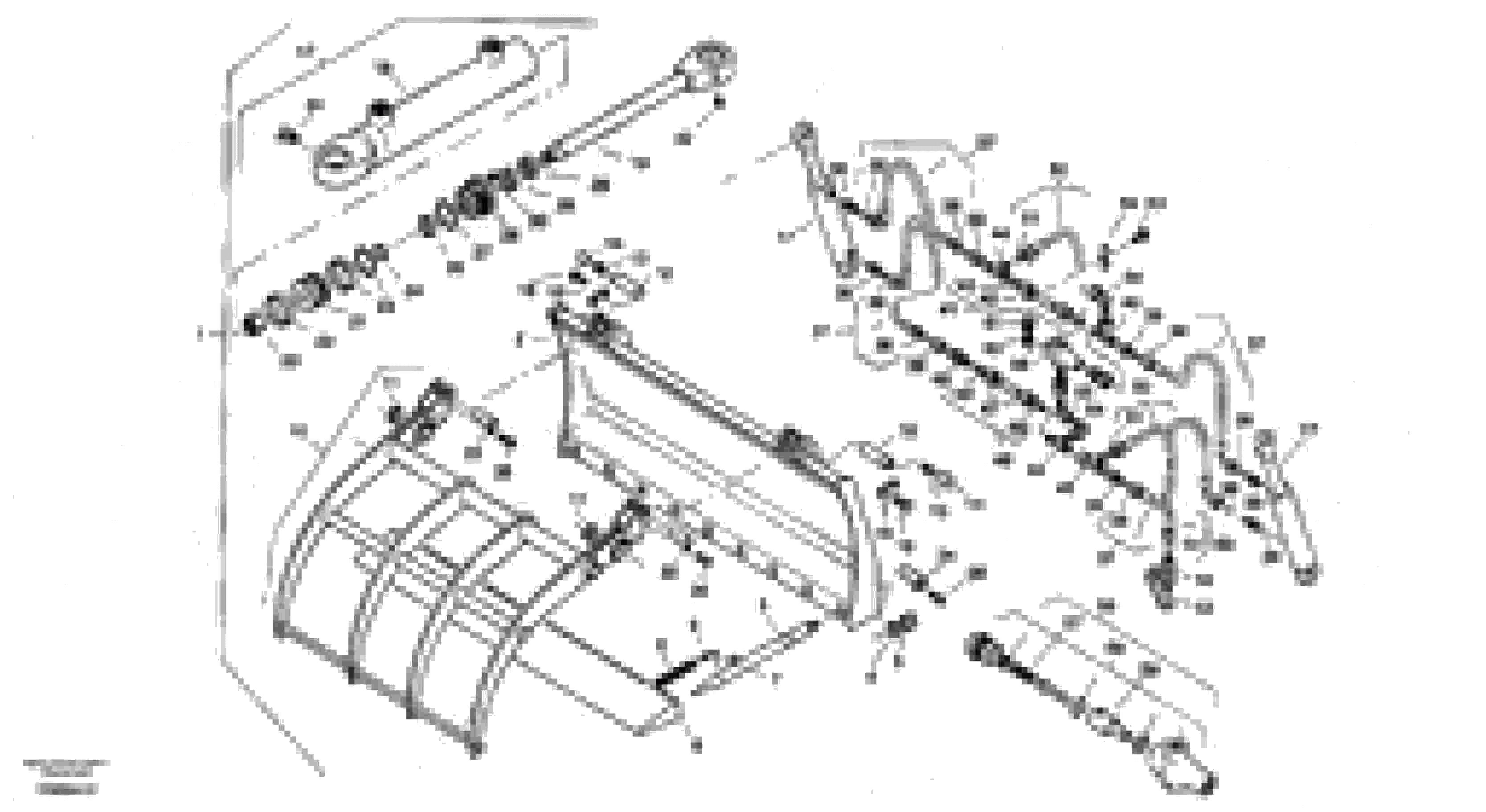 Схема запчастей Volvo ZL302C SER NO 2404001 - - 61524 Hay fork - Manure fork with grab 