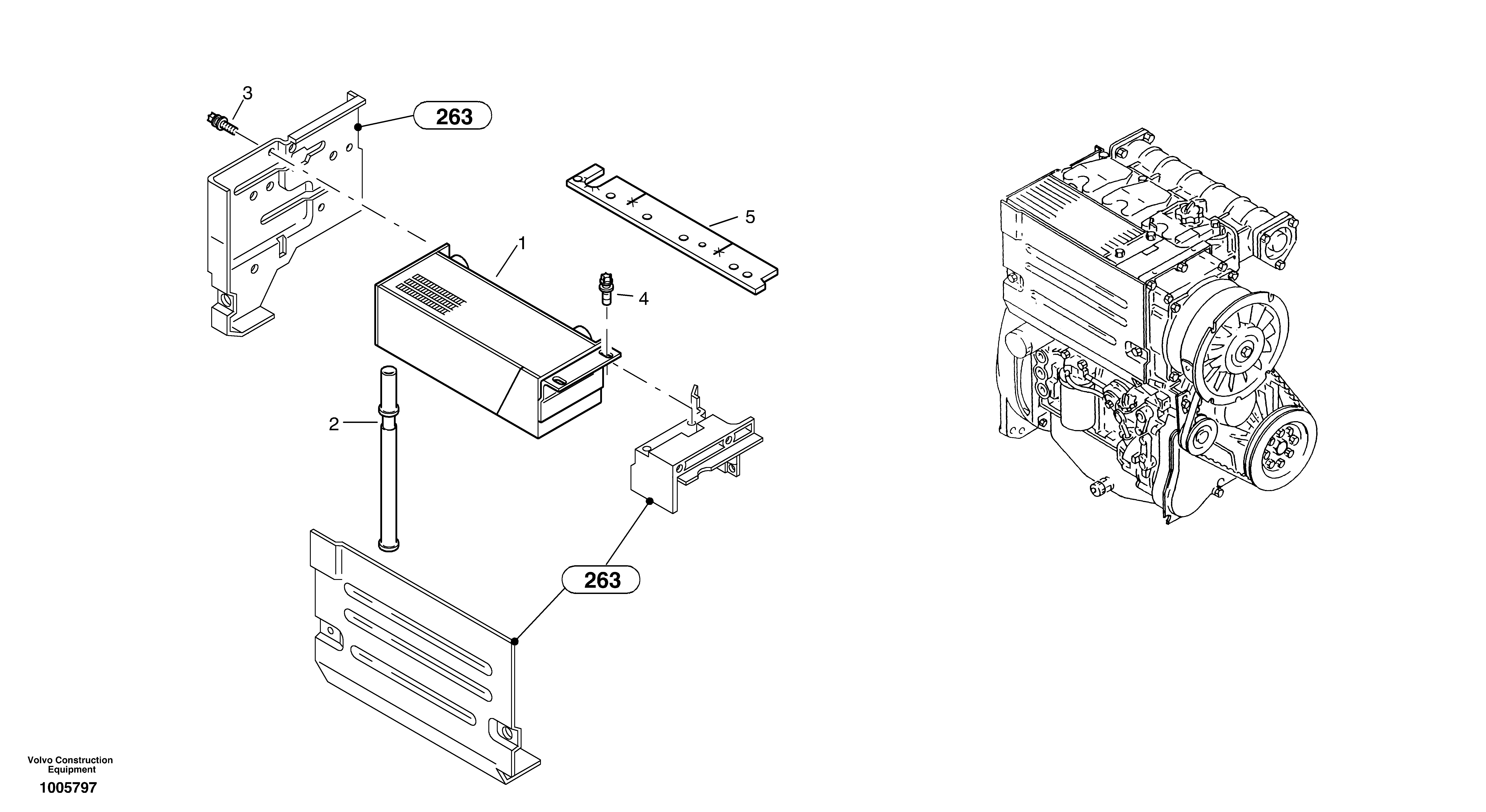 Схема запчастей Volvo ZL402C SER NO 6006001 - - 938 Масляный радиатор 