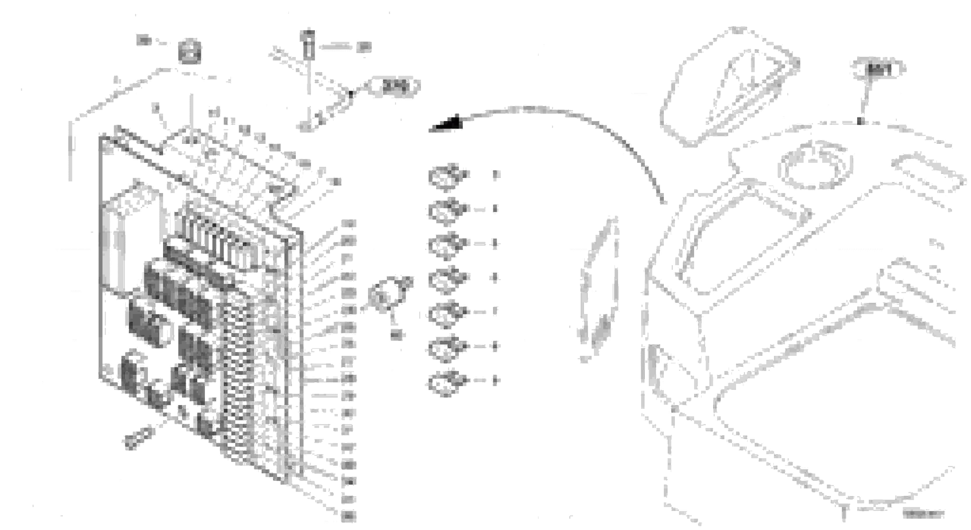 Схема запчастей Volvo L32B TYPE 184 - 6765 Central computer 