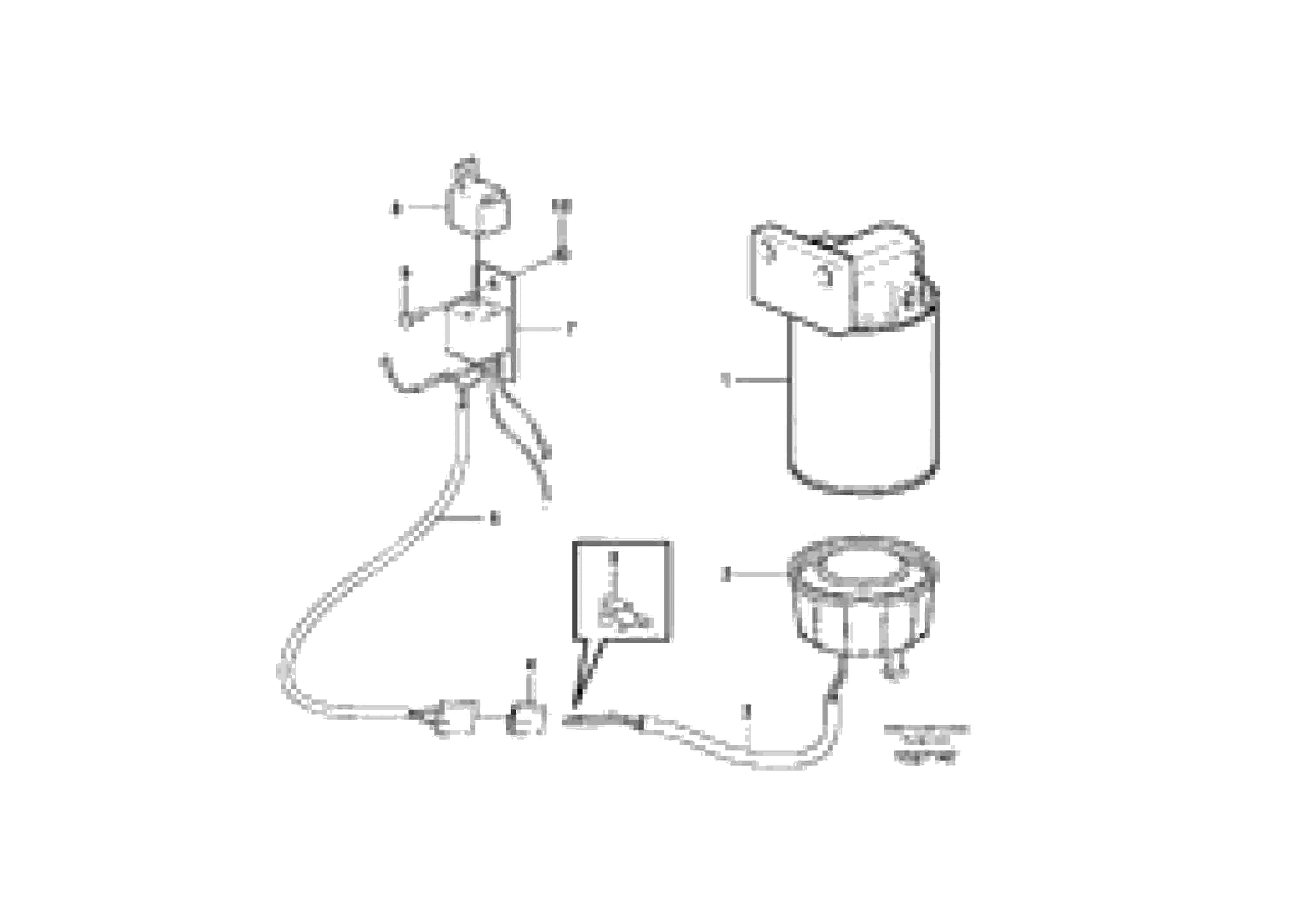 Схема запчастей Volvo L40B - 3499 Fuel heater L40B S/N 1911500 - S/N 1921500 -