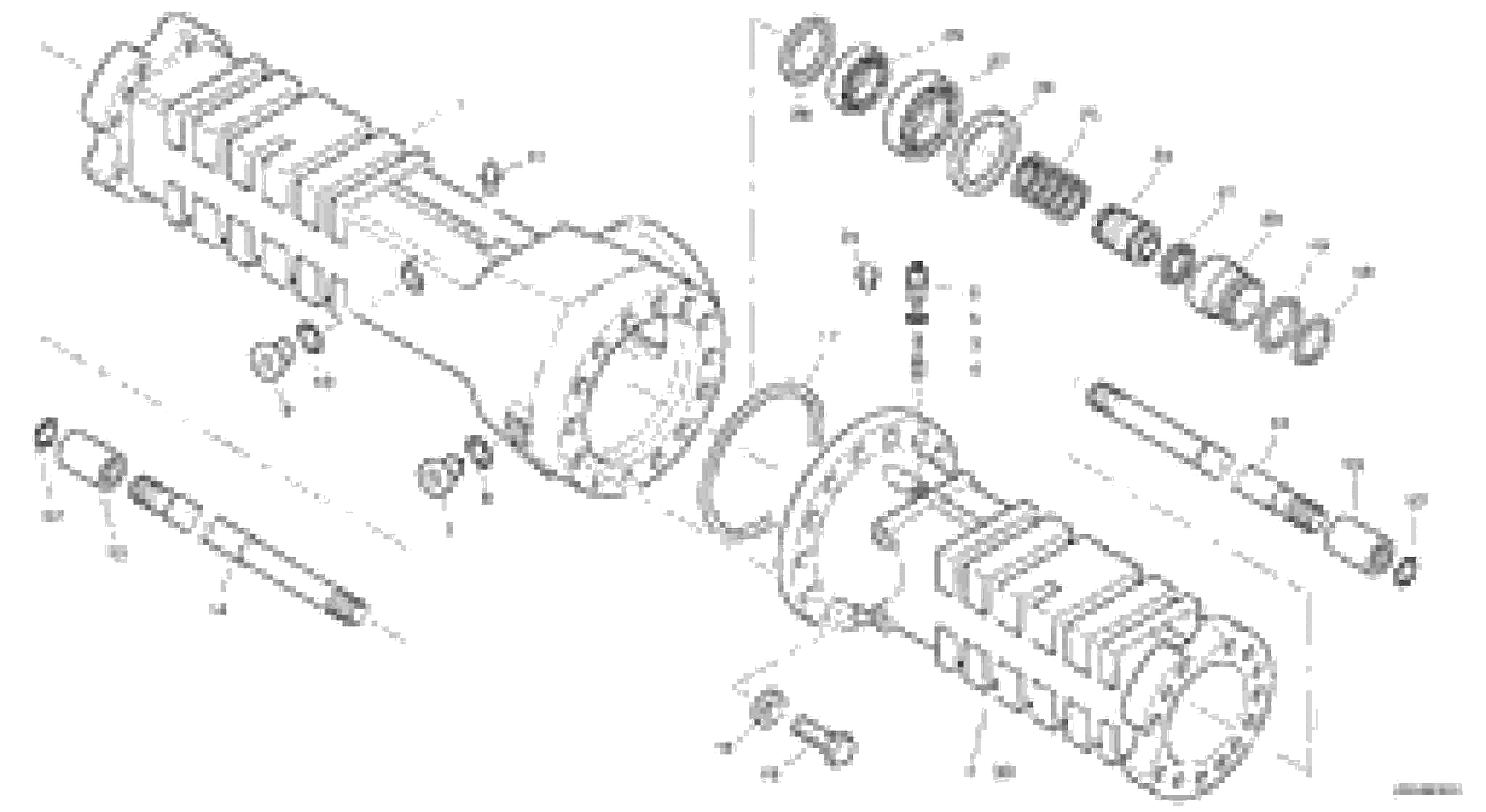 Схема запчастей Volvo L40B - 2300 Housing - front axle L40B S/N 1911500 - S/N 1921500 -