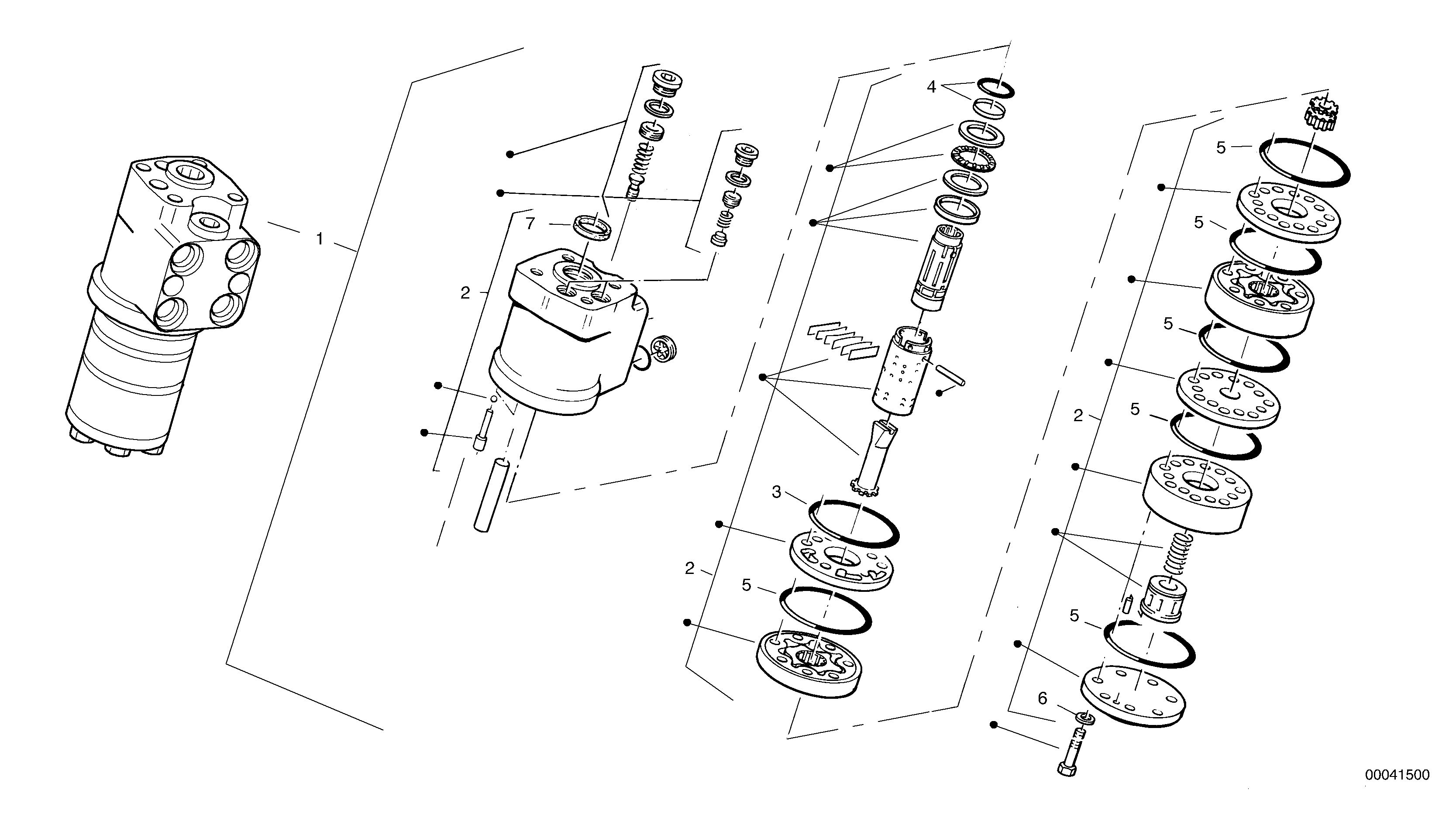 Схема запчастей Volvo L40B - 2318 Клапан в сборе L40B S/N 1911500 - S/N 1921500 -