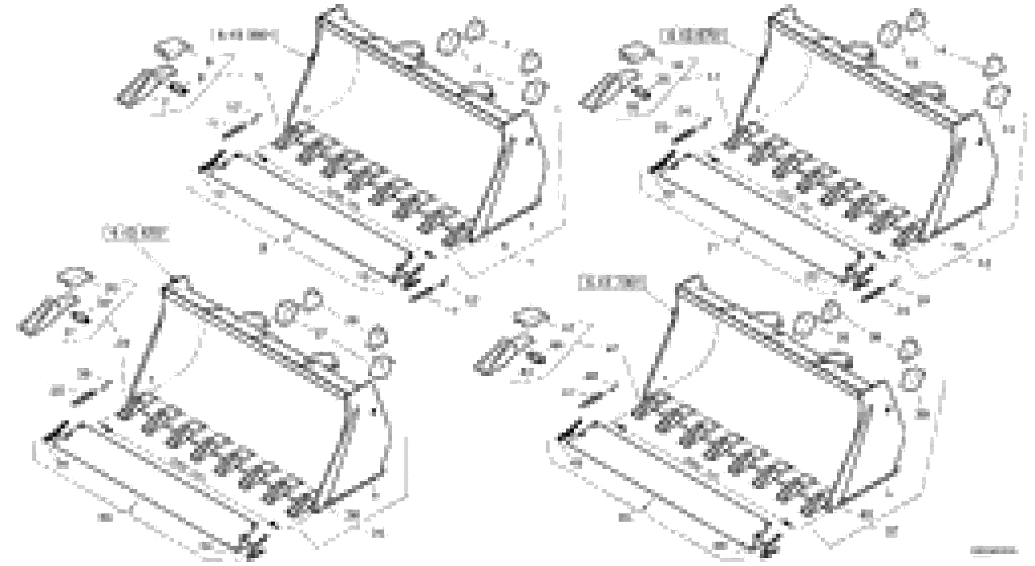 Схема запчастей Volvo L45B - 1461 Bucket with teeth - TPV L45B TYPE 194, 195 SER NO - 1499