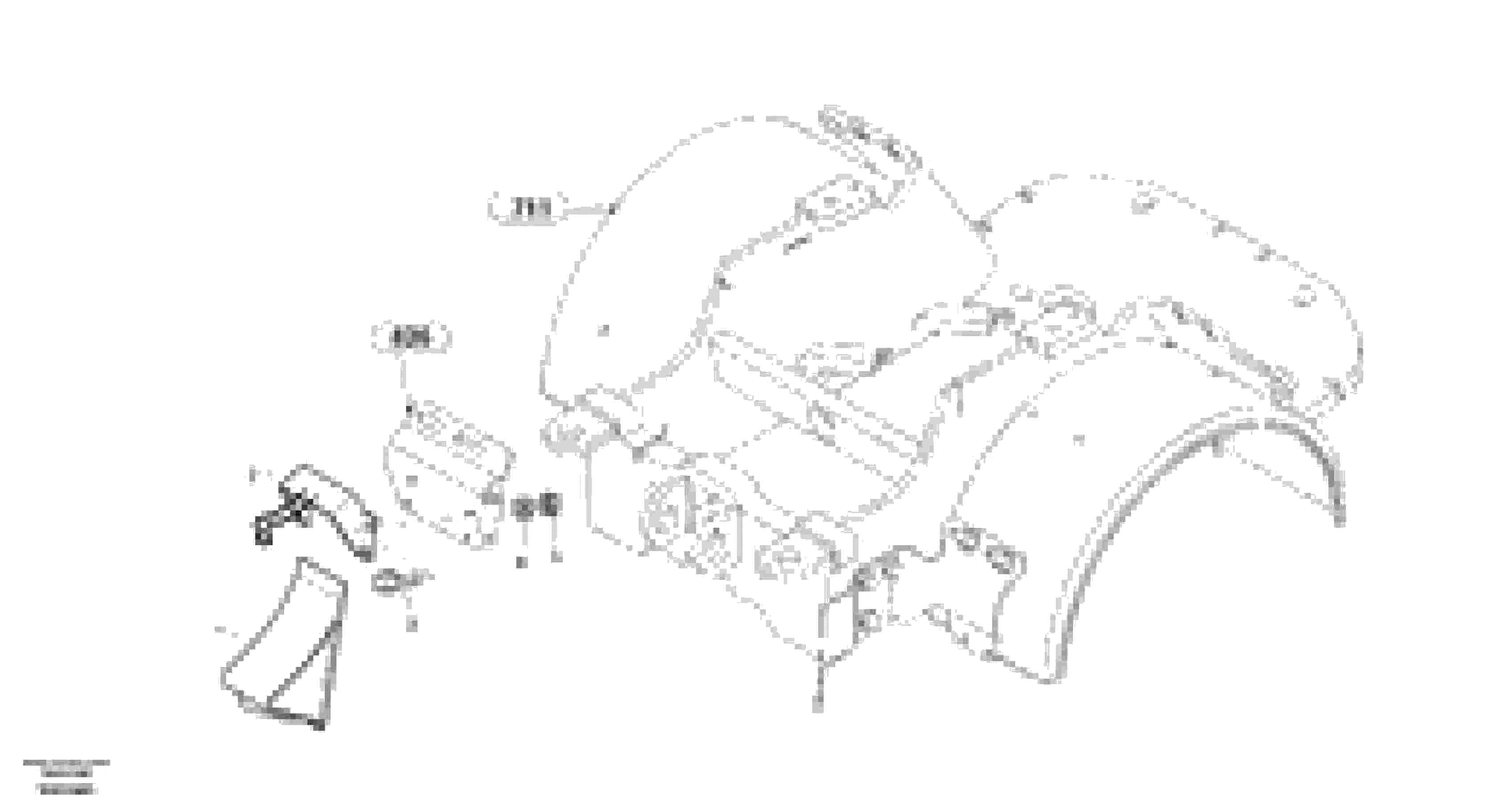 Схема запчастей Volvo L20B - 82436 Stop block for wheel L20B TYPE 170 SER NO 0500 -