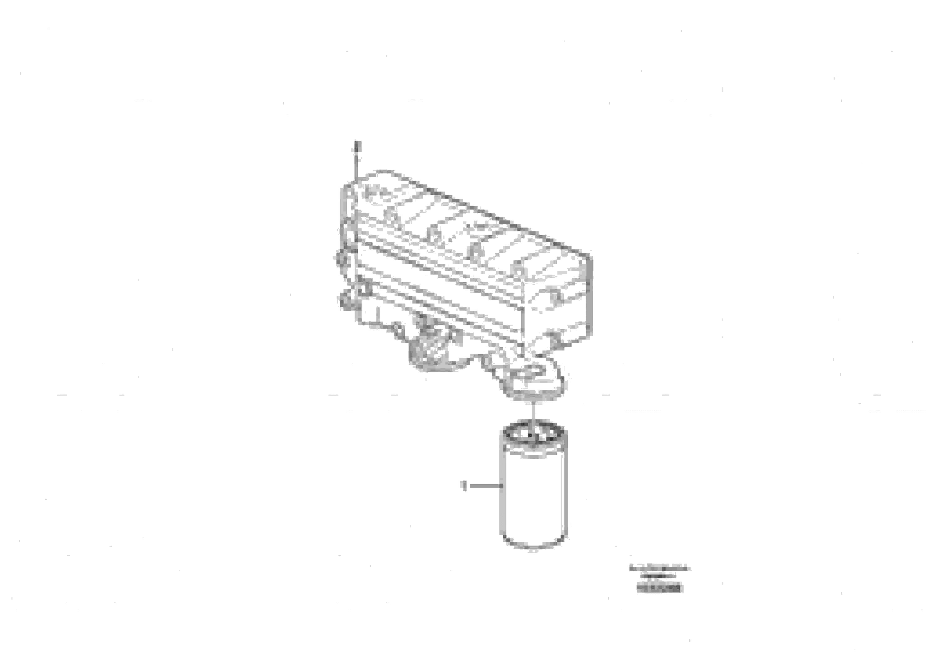 Схема запчастей Volvo L50F - 49384 Фильтр топливный L50F