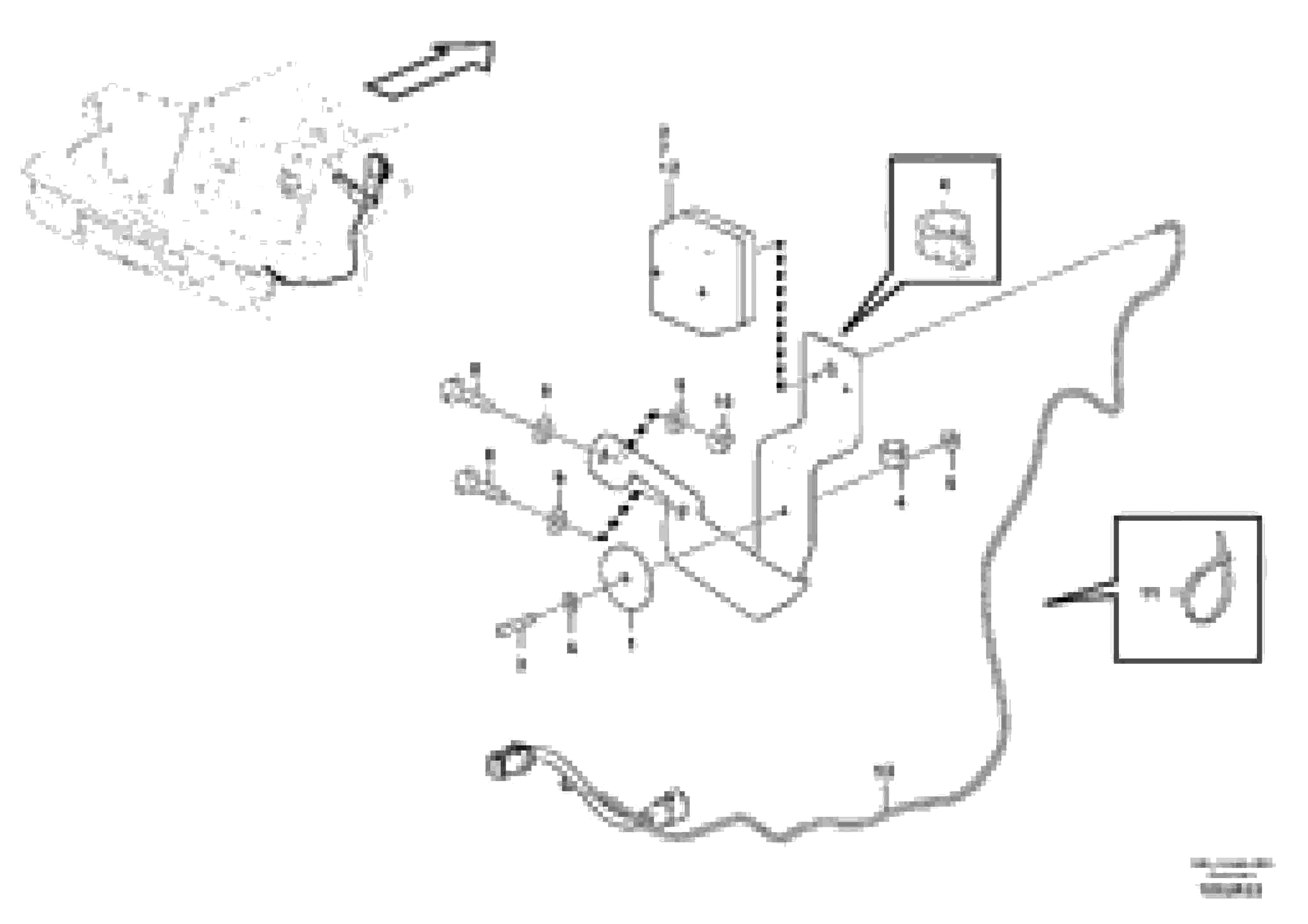 Схема запчастей Volvo L50F - 64755 Extra Lights L50F