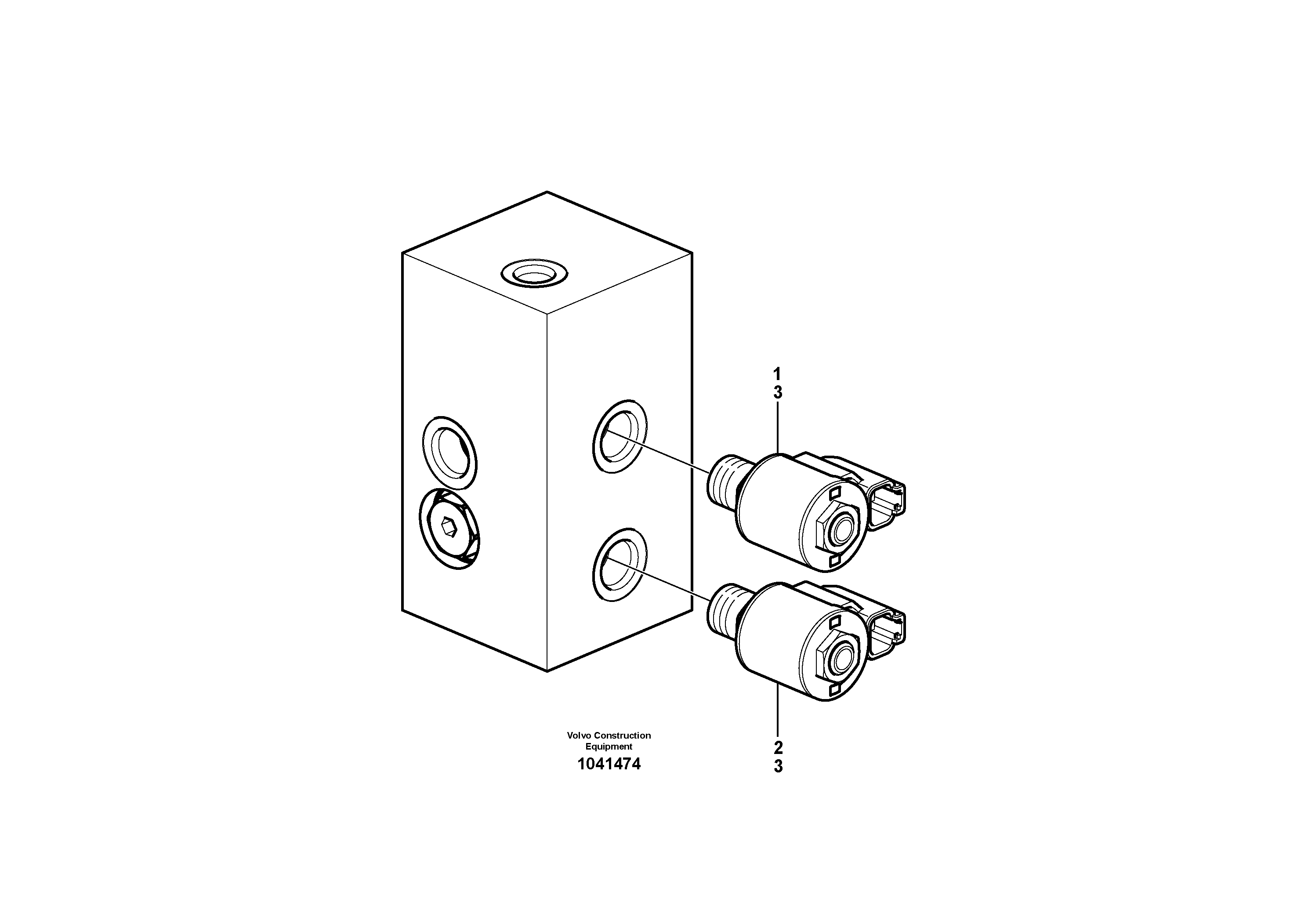 Схема запчастей Volvo L50F - 61567 Combination Valve L50F