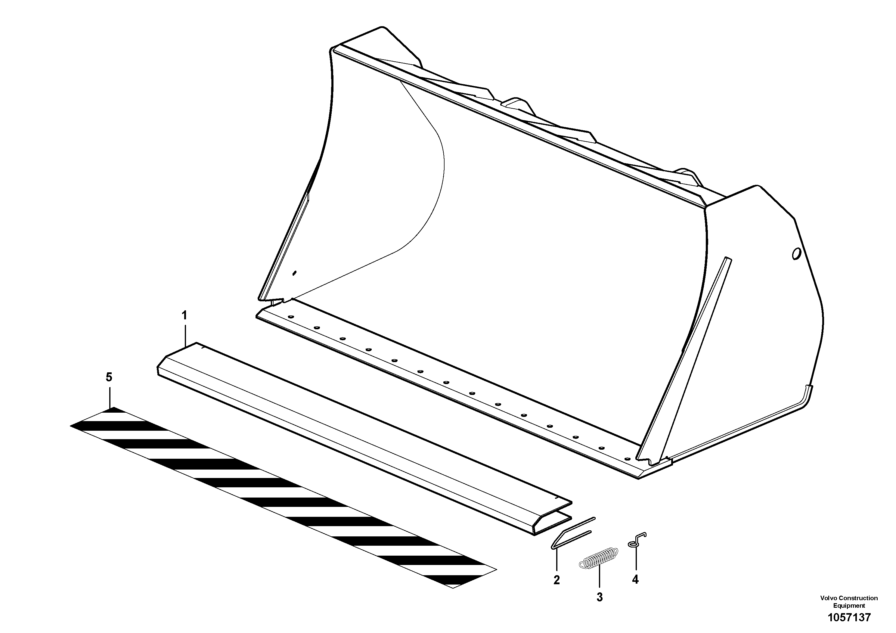 Схема запчастей Volvo L20F - 98219 Protecting plate ATTACHMENTS ATT. COMPACT WHEEL LOADERS GEN. F