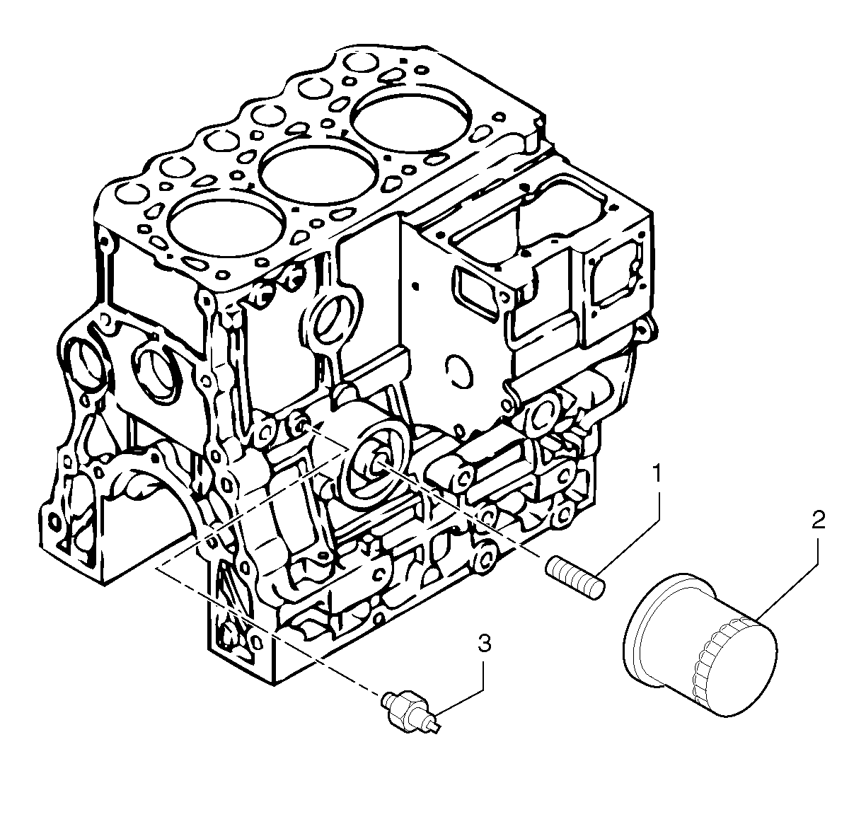 Схема запчастей Volvo EC25 TYPE 281 - 21679 Фильтр масляный 